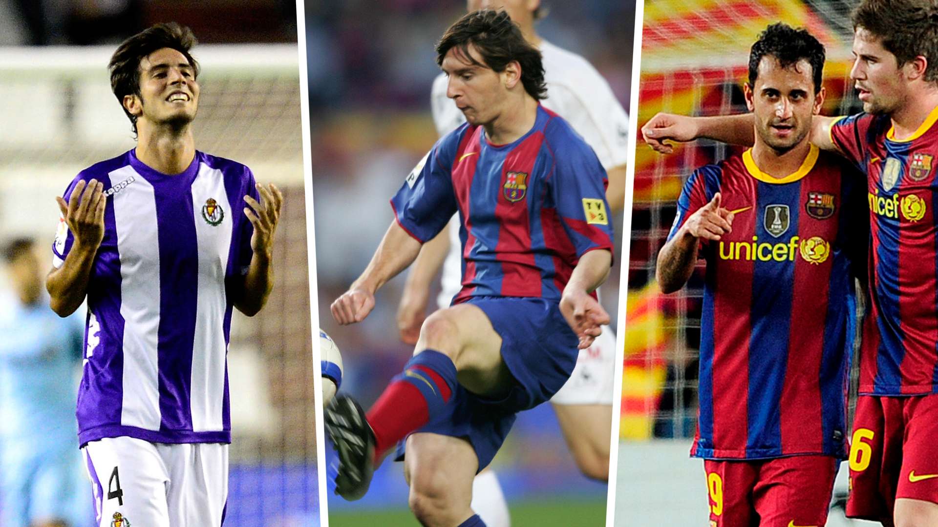 Marc Valiente Lionel Messi Victor Vazquez