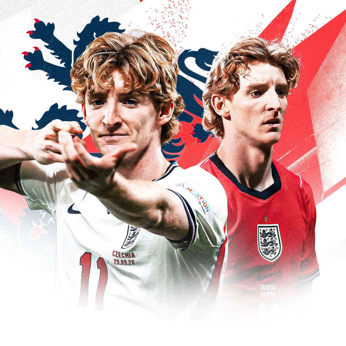 Anthony Gordon England 1:1