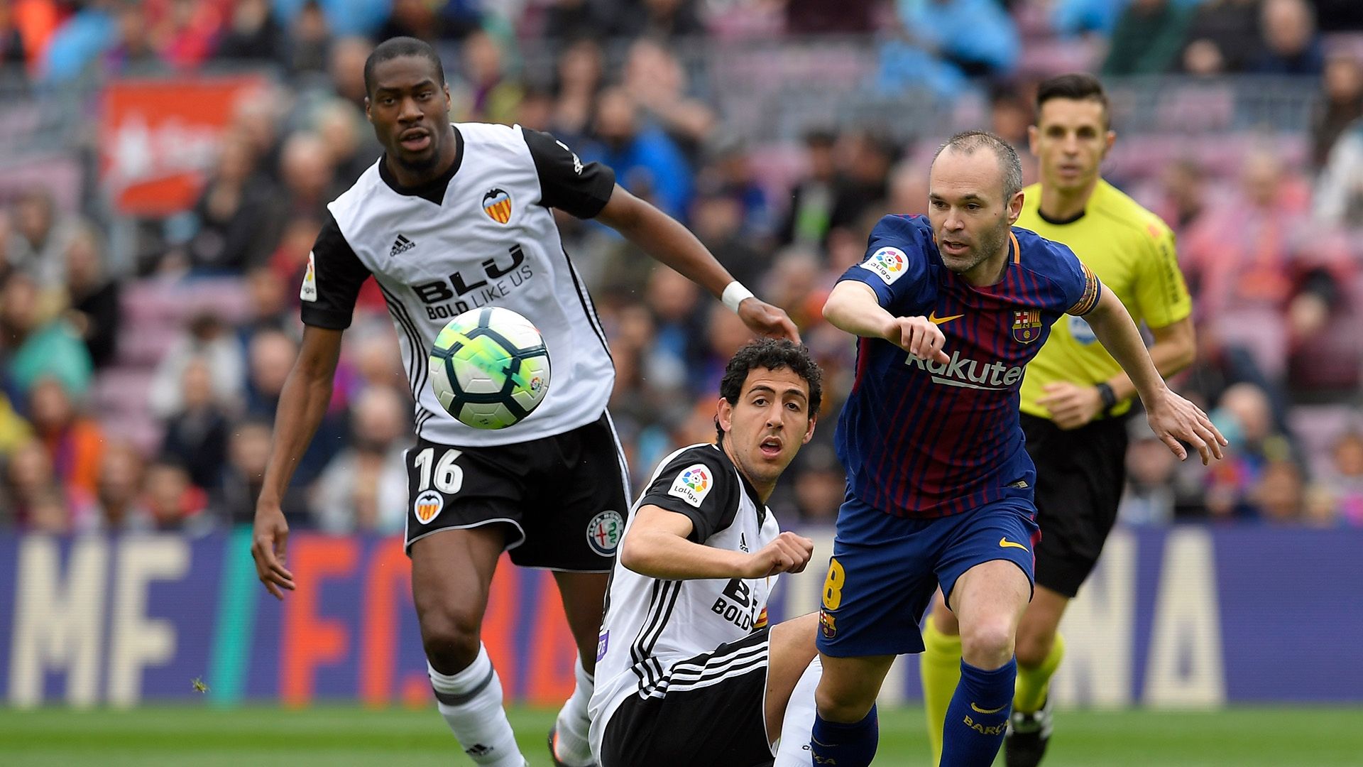 Andres Iniesta Barcelona Valencia