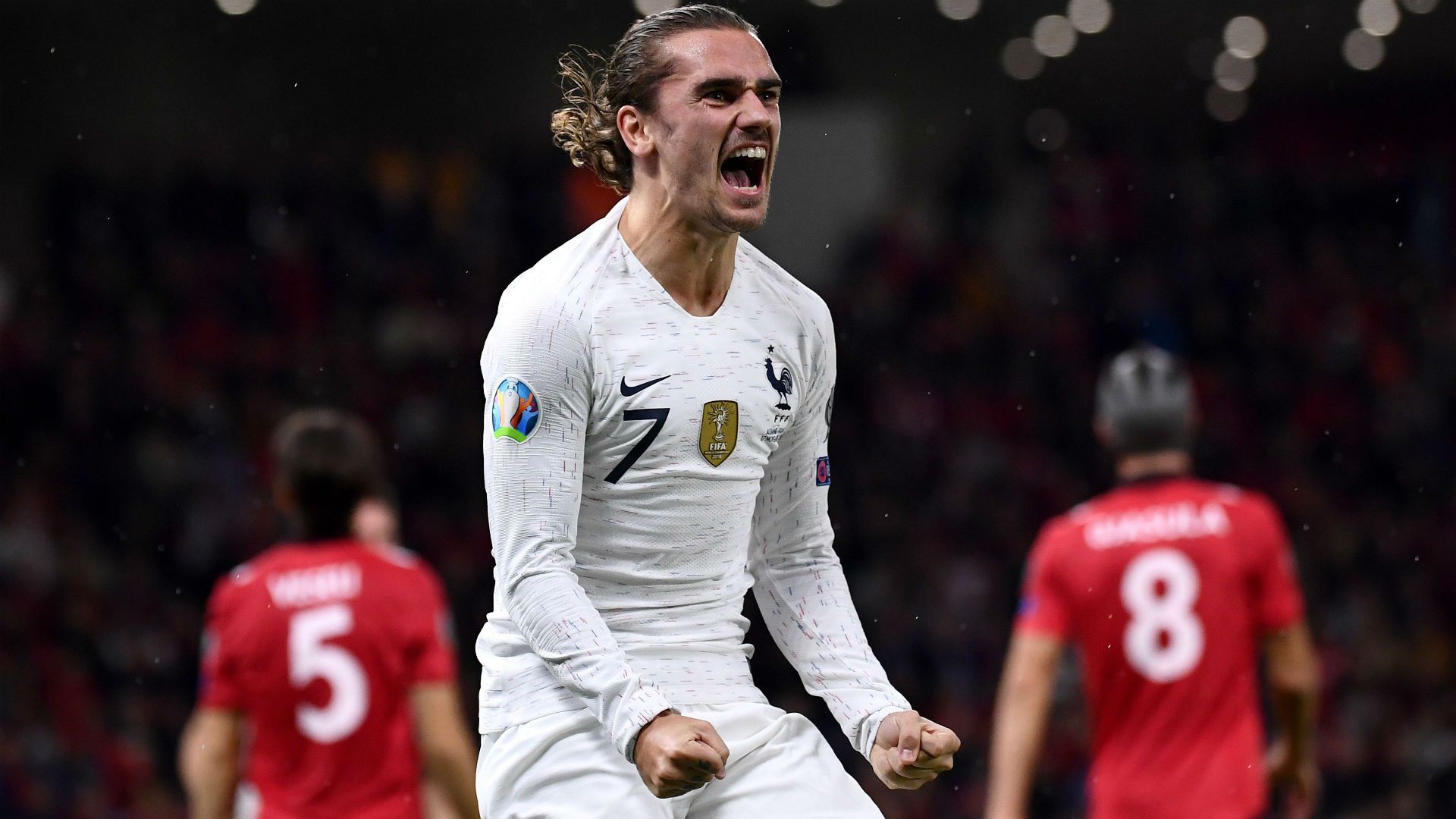 Antoine Griezmann Albania France Euro 2020 Qualifiers