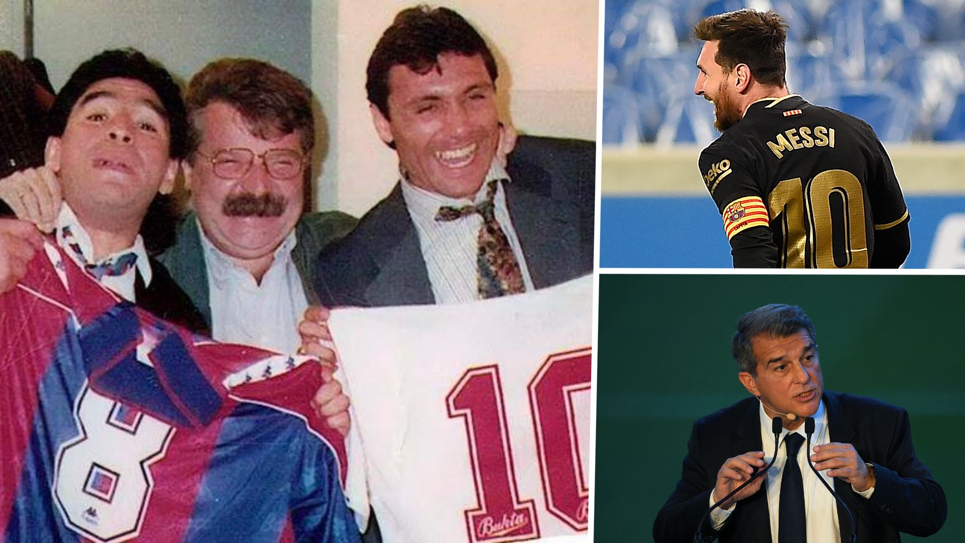 JOSEP MARIA MINGUELLA, Messi, Laporta