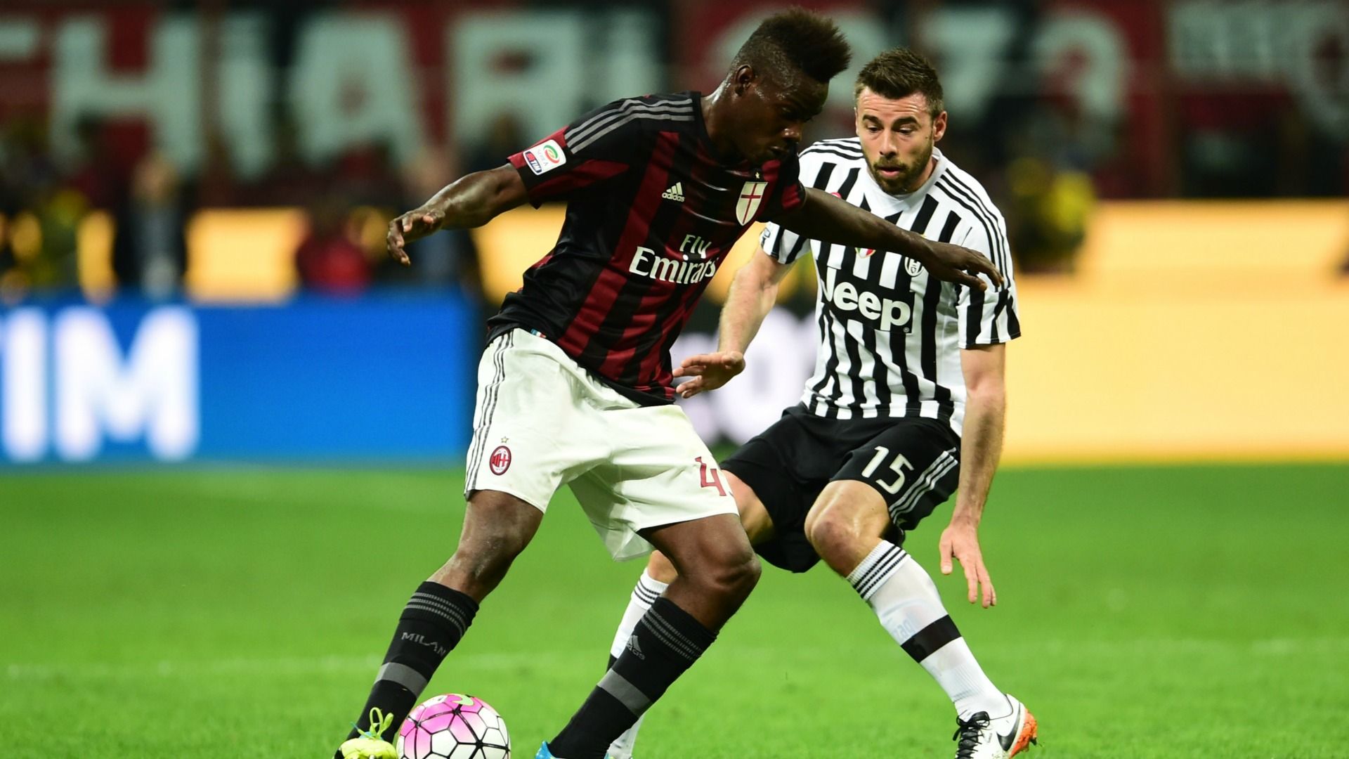 Mario Balotelli Milan Juventus Serie A