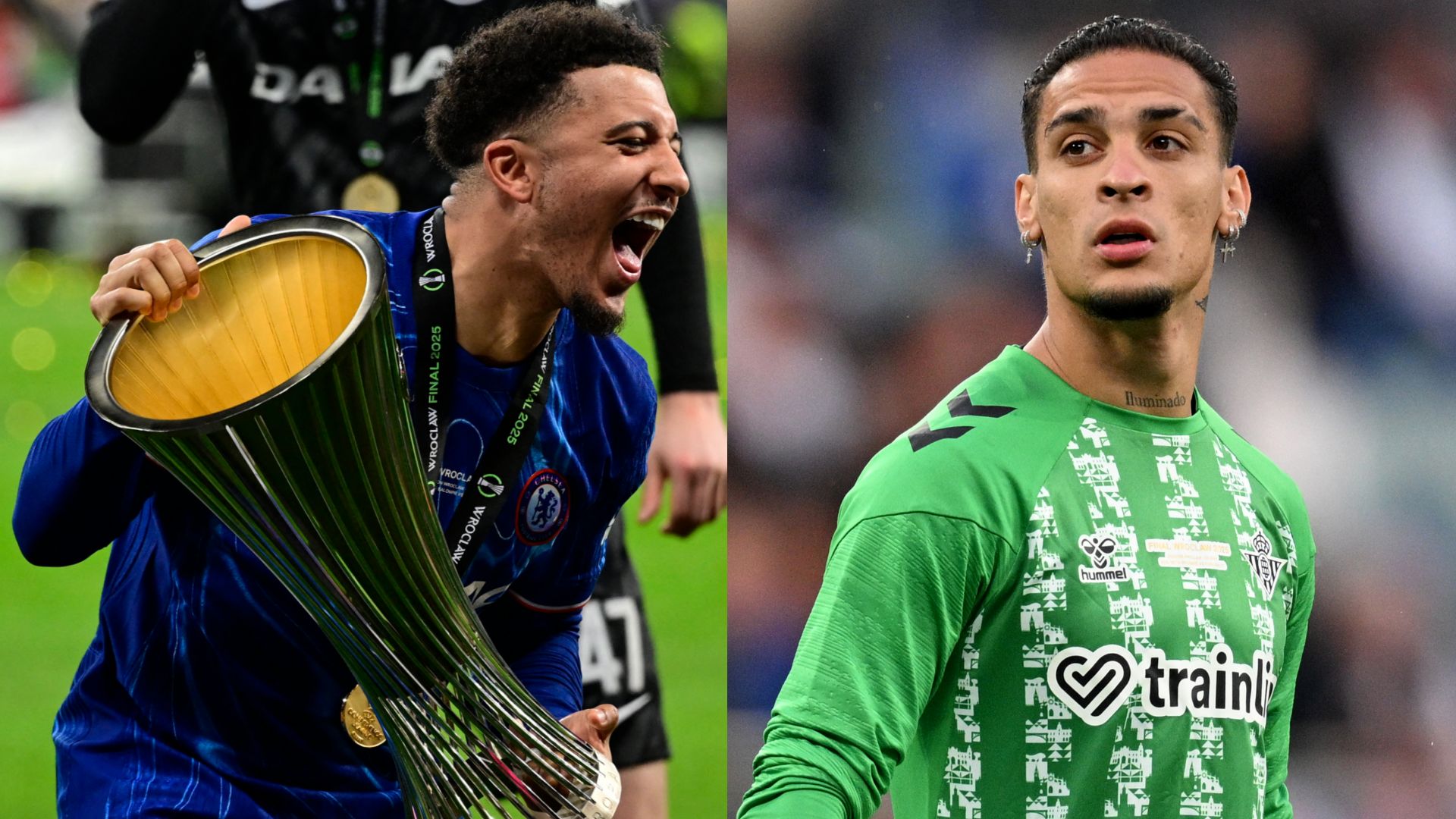 Jadon Sancho Antony Chelsea Real Betis Conference League 2025