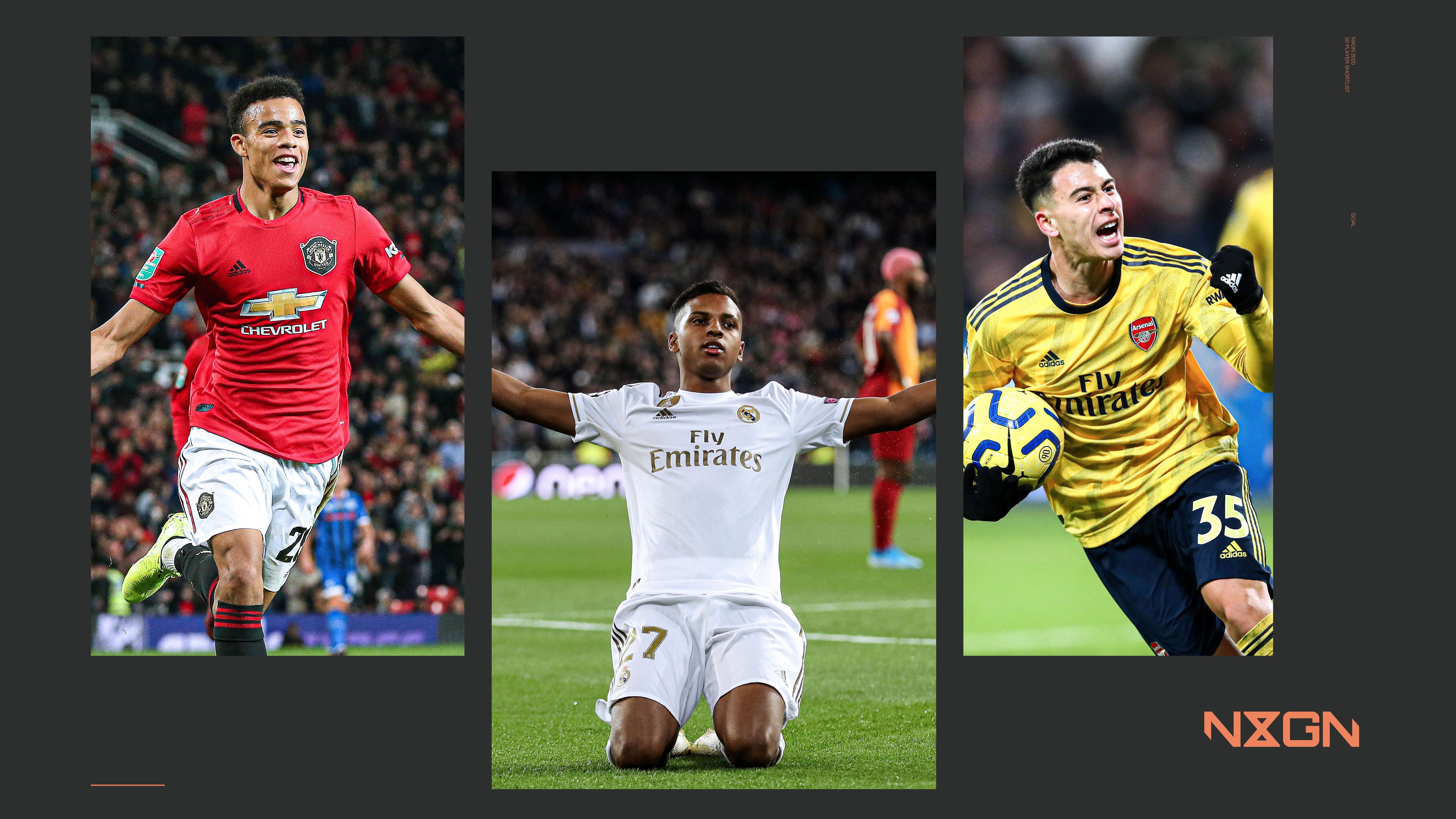 NxGn 2020 HP Rodrygo, Greenwood, Martinelli