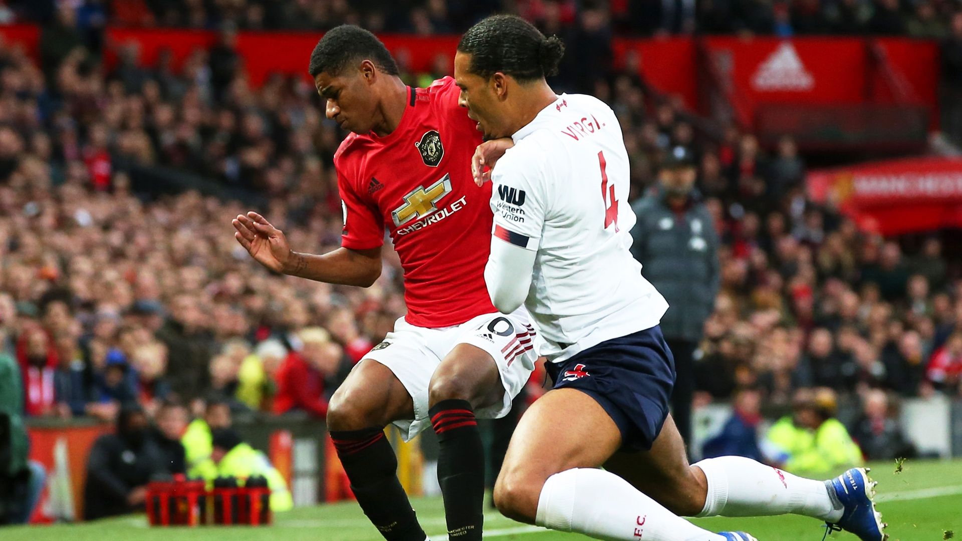 Marcus Rashford Manchester United Liverpool 20102019