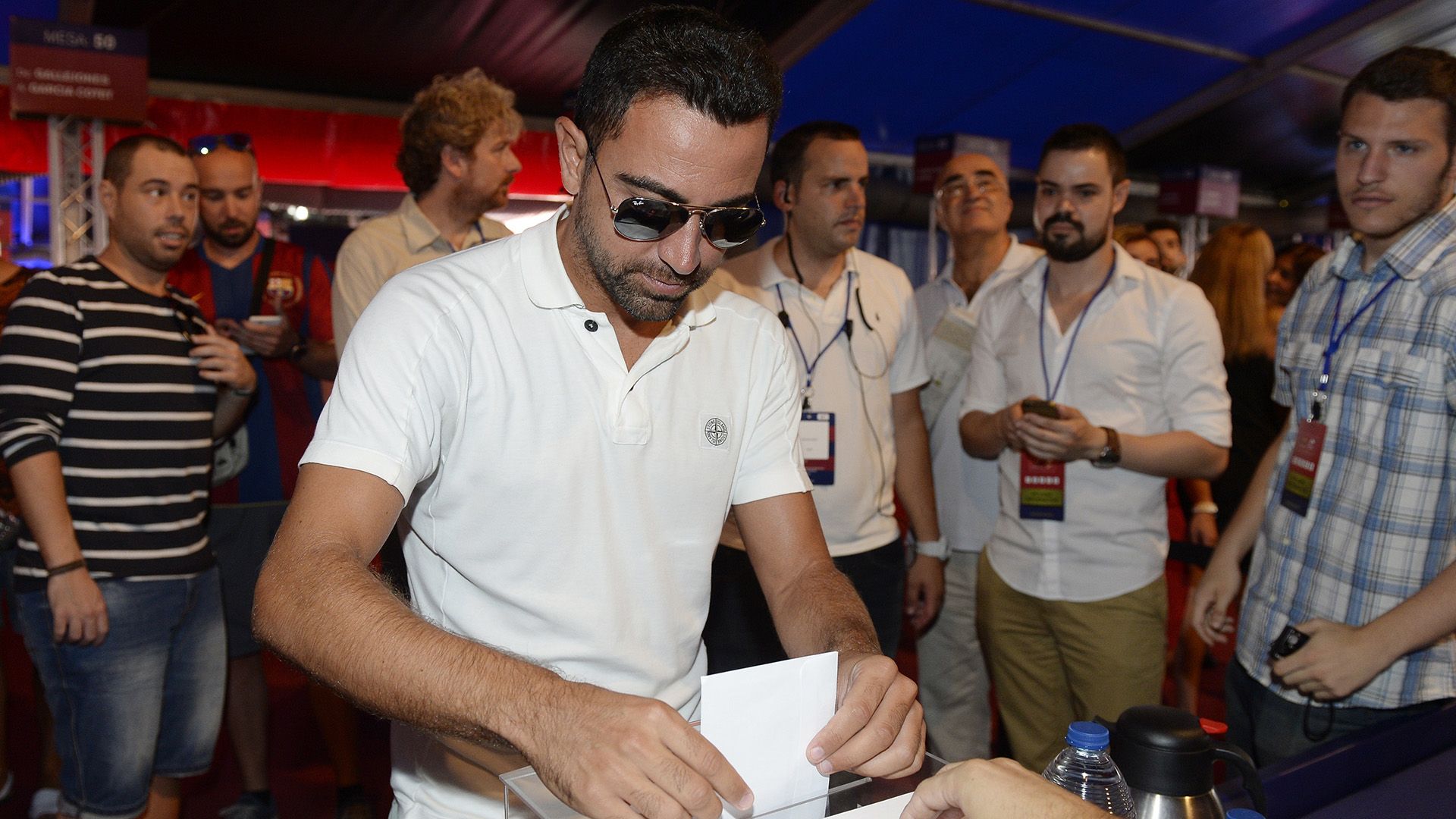 Xavi Barcelona presidential elections 2014