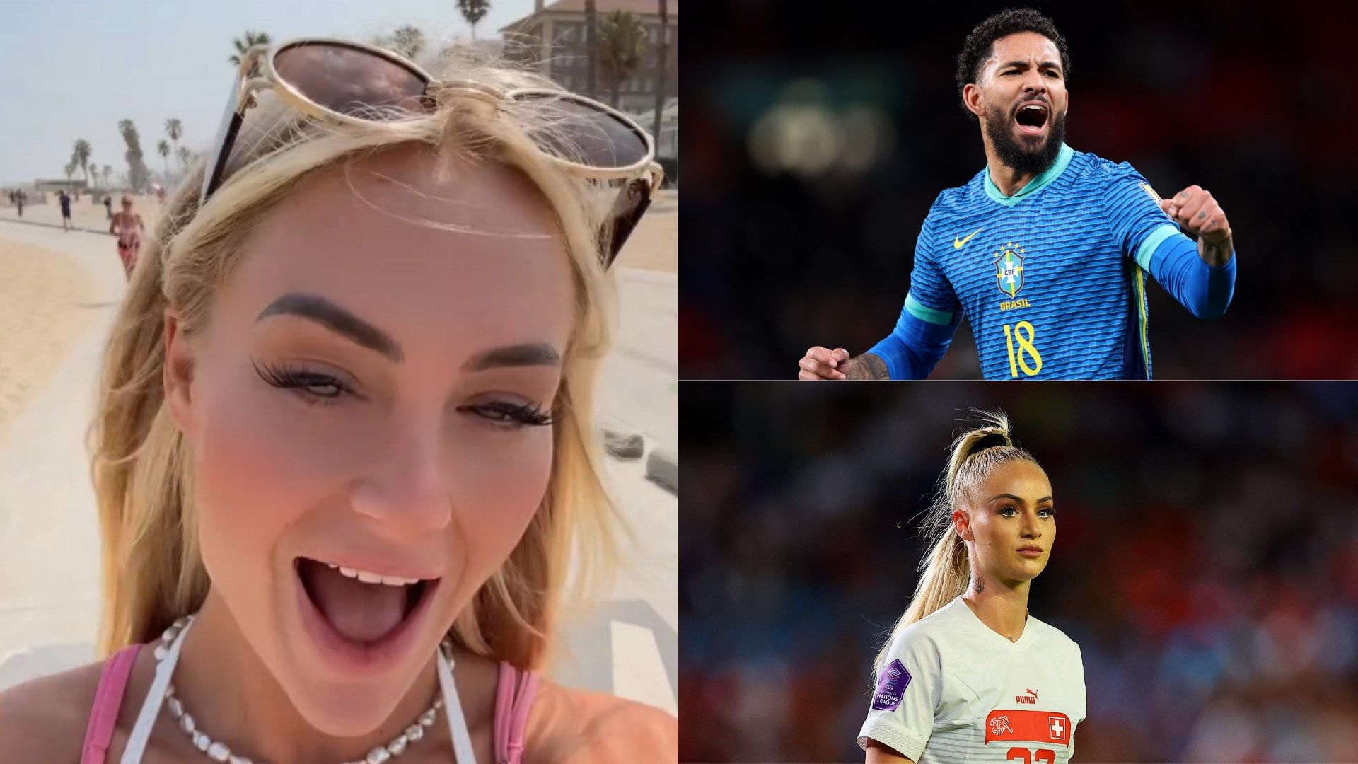 Alisha Lehmann Douglas Luiz