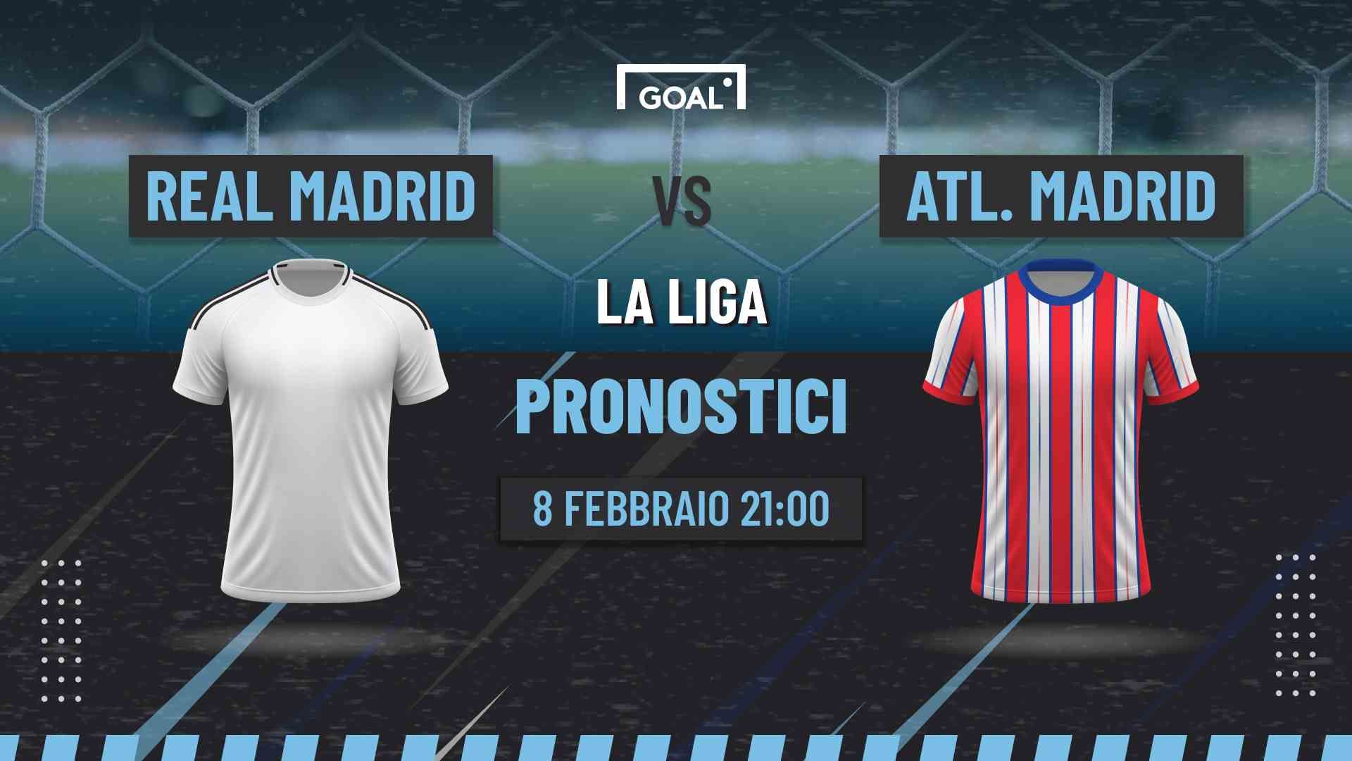 pronostici real madrid - atletico madrid