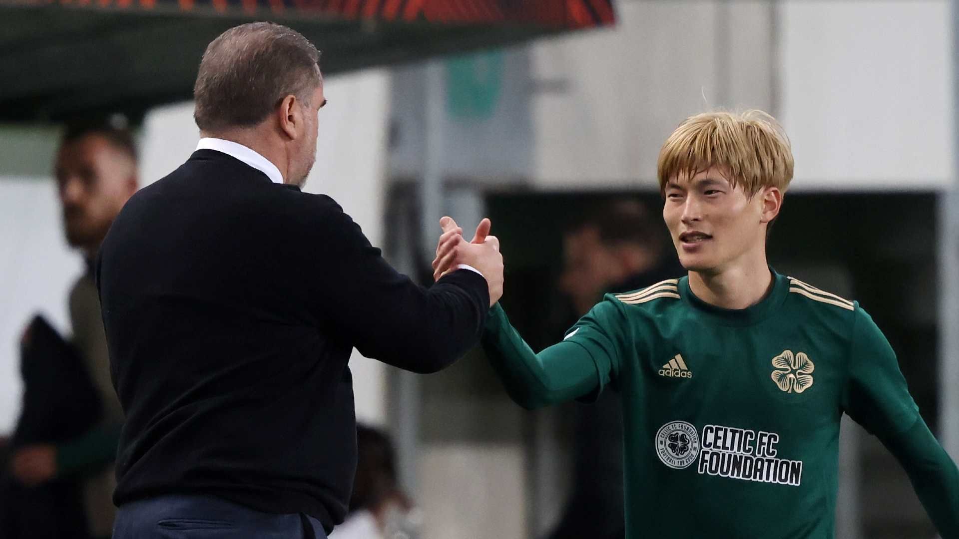 20211107 Postecoglou Kyogo Furuhashi