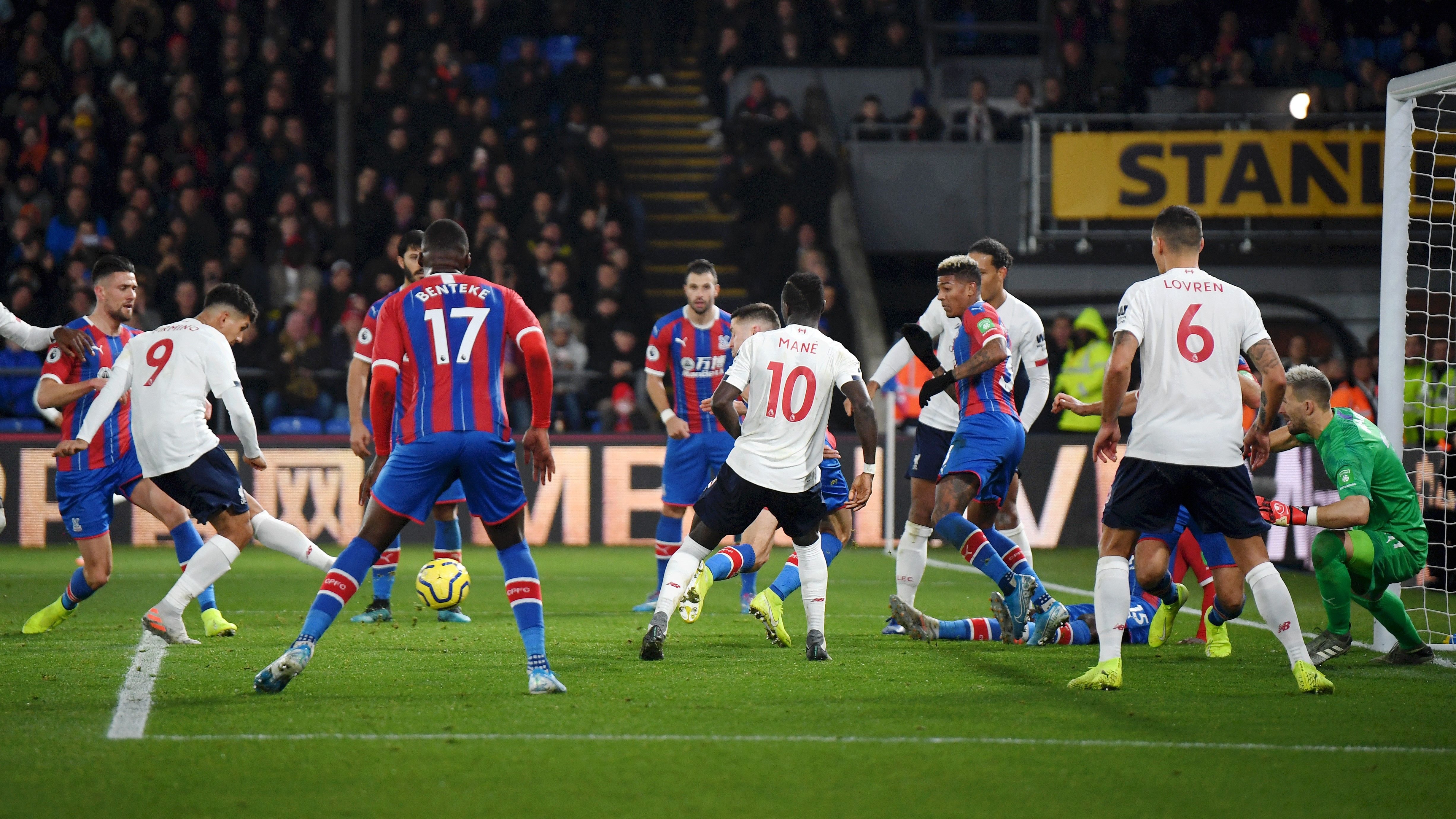 Firmino Crystal Palace Liverpool 2019