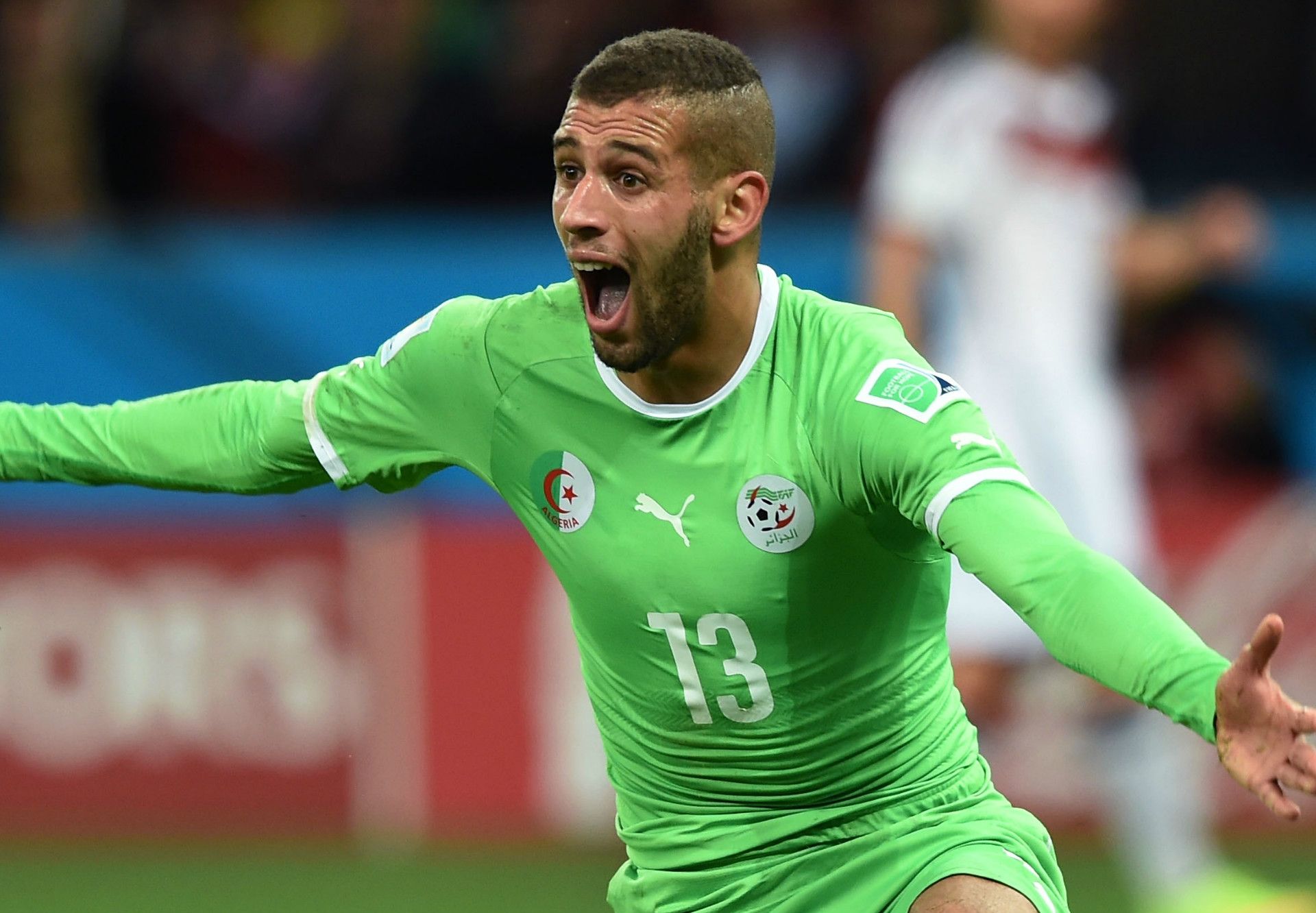 Islam Slimani Germany Algeria World Cup 06302014