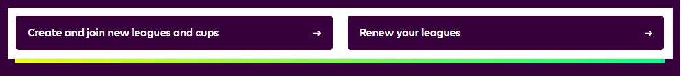 FPL Create League Or Cup