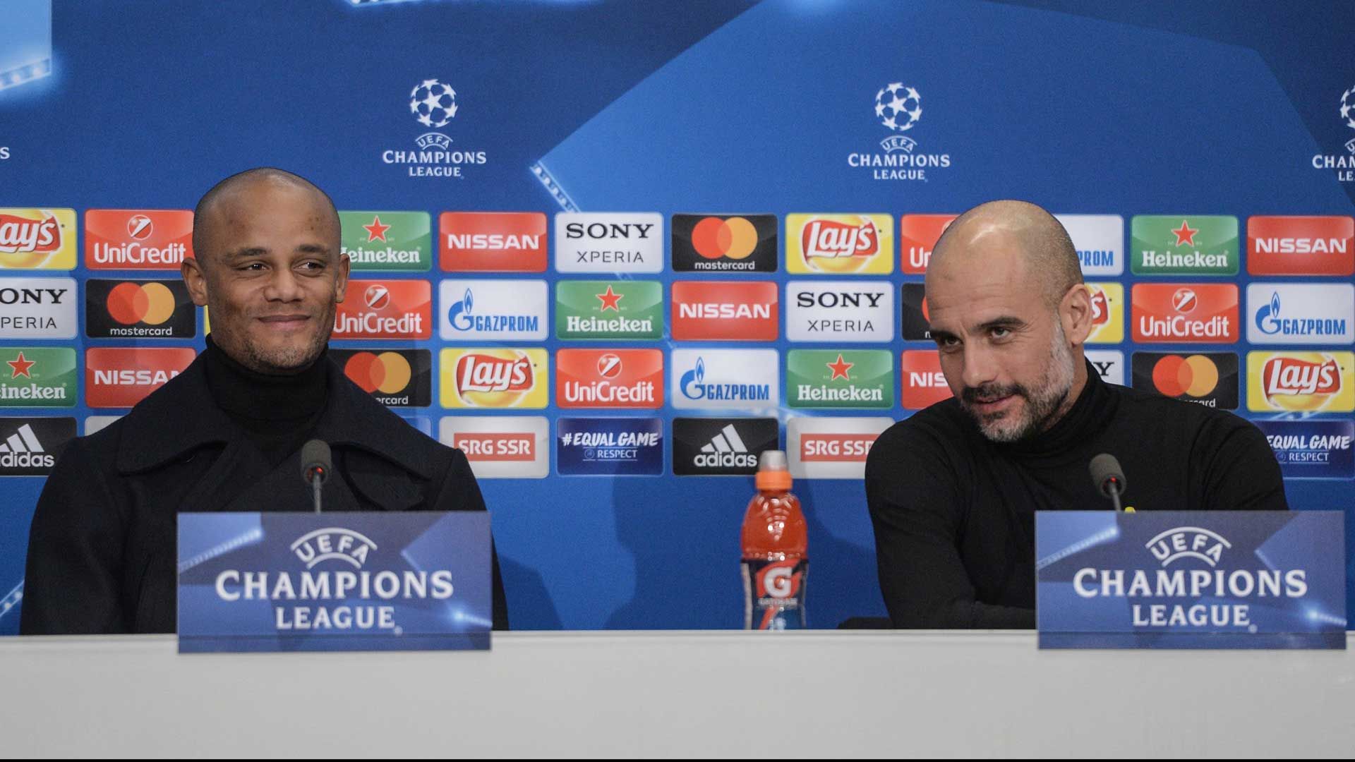 2018-02-27-Manchester City-Vincent Kompany-Pep Guardiola
