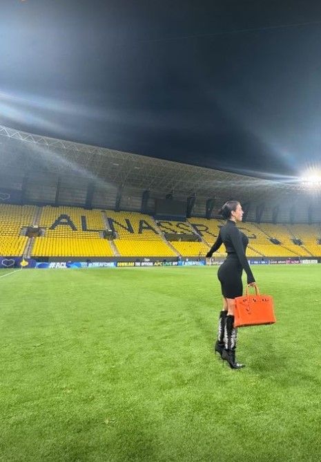 Georgina Rodriguez Al-Nassr AFC Champions League 2024