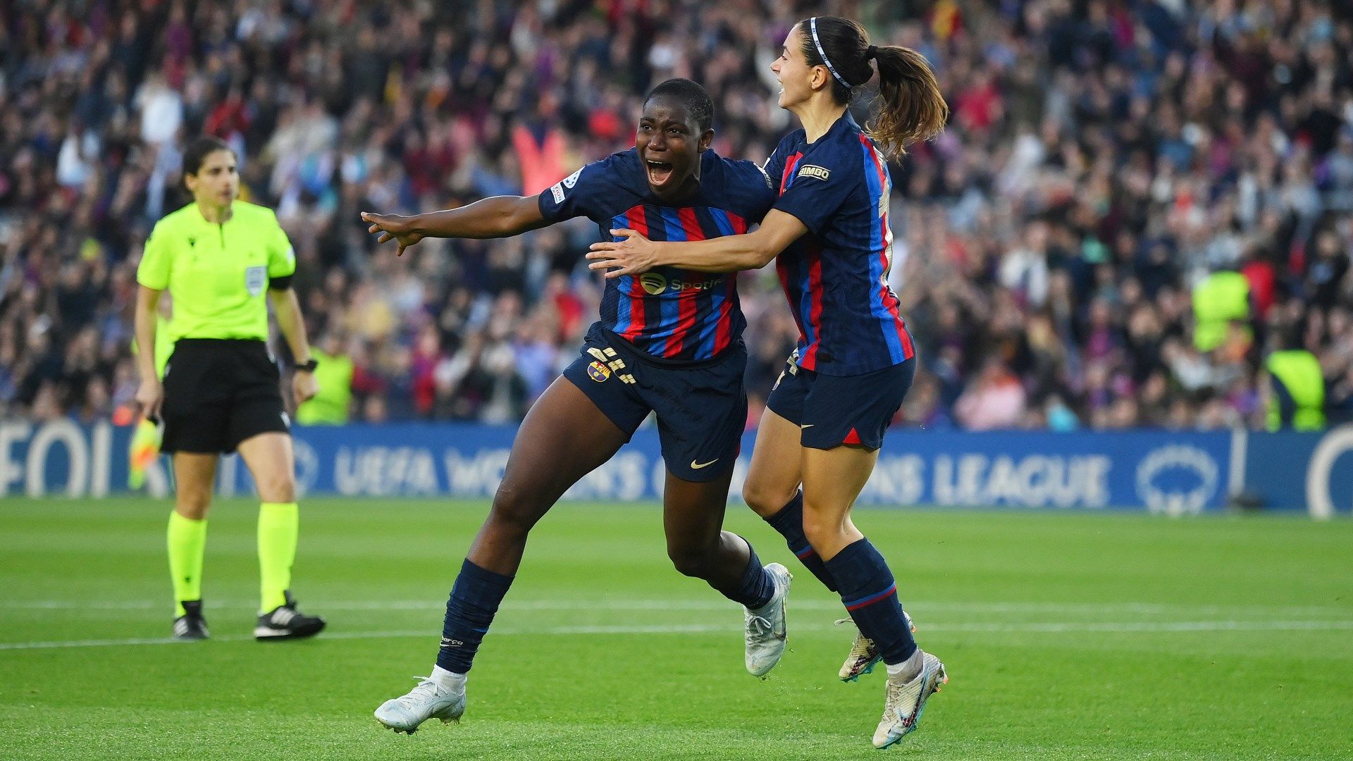Asisat Oshoala Aitana Bonmati Barcelona Women 2022-23