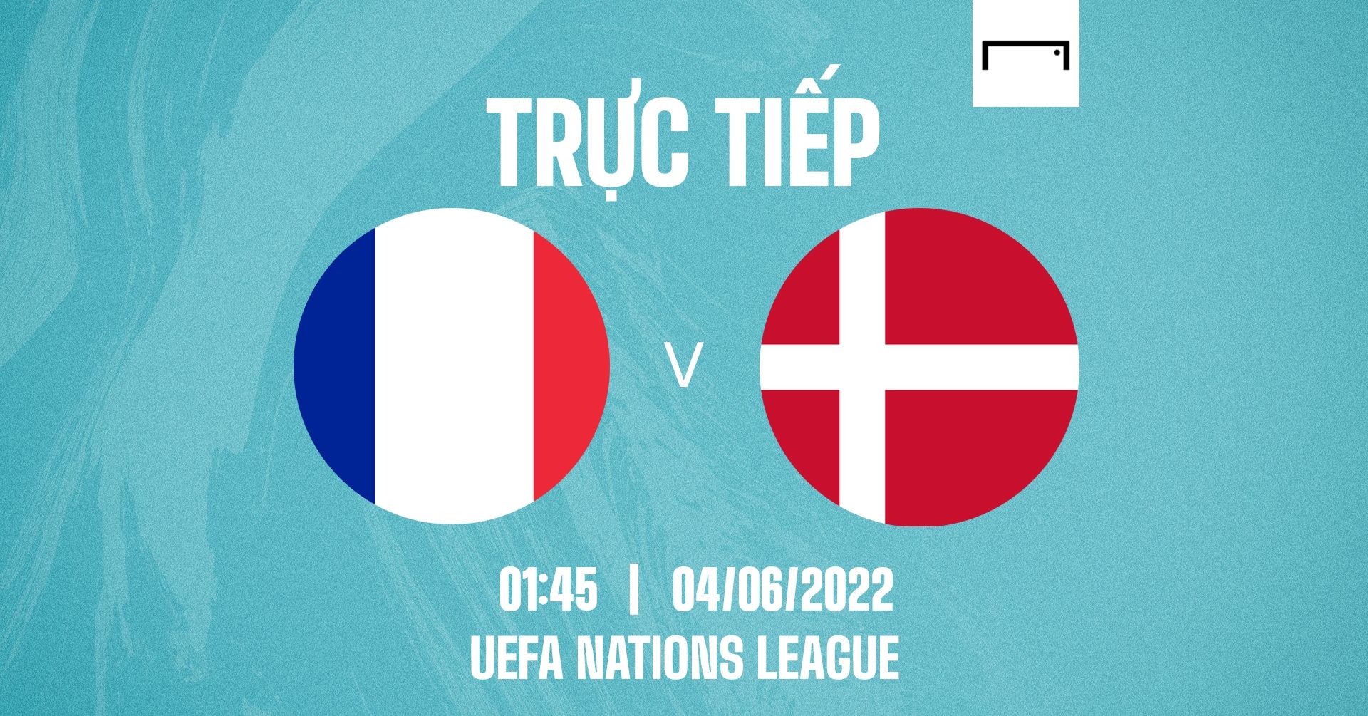 Live France vs Denmark 2022 UEFA Nations League GFX