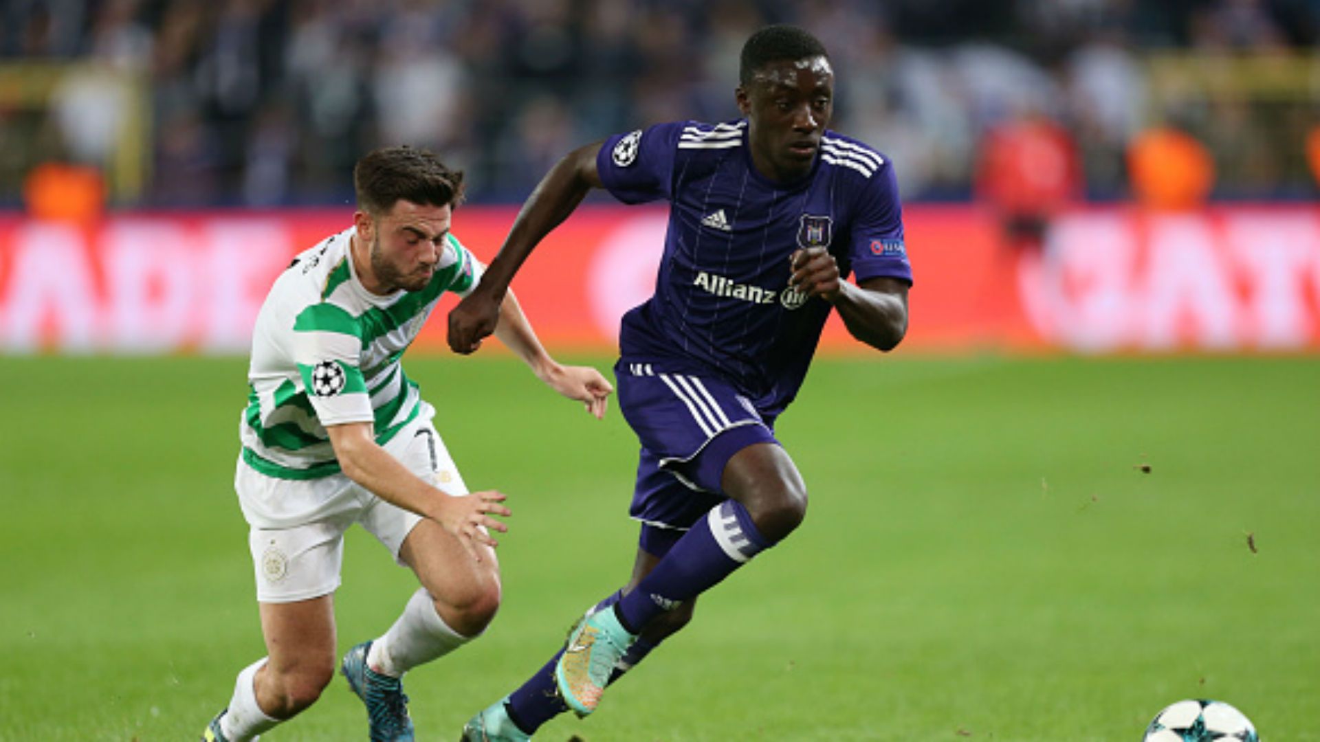 Dennis Appiah Champions League Anderlecht