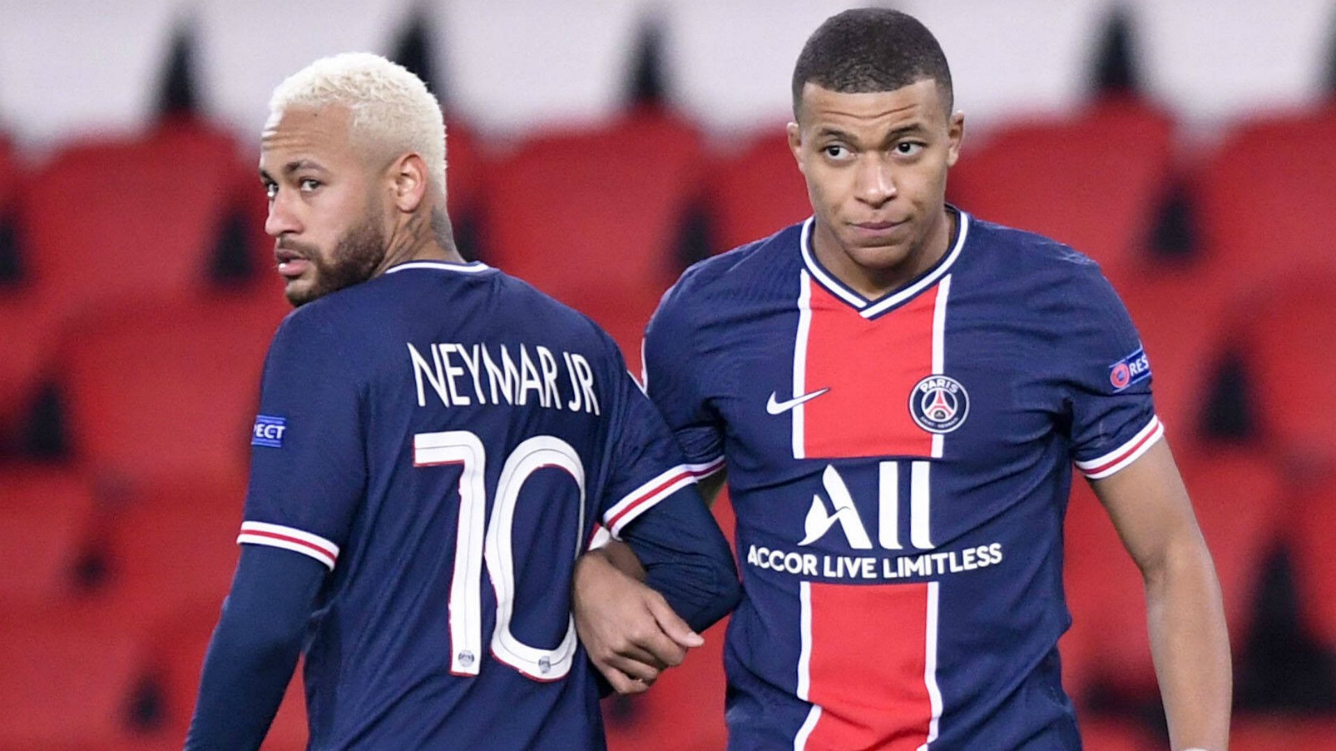 GERMANY ONLY: NEYMAR KYLIAN MBAPPE PSG CHAMPIONS LEAGUE 24112020