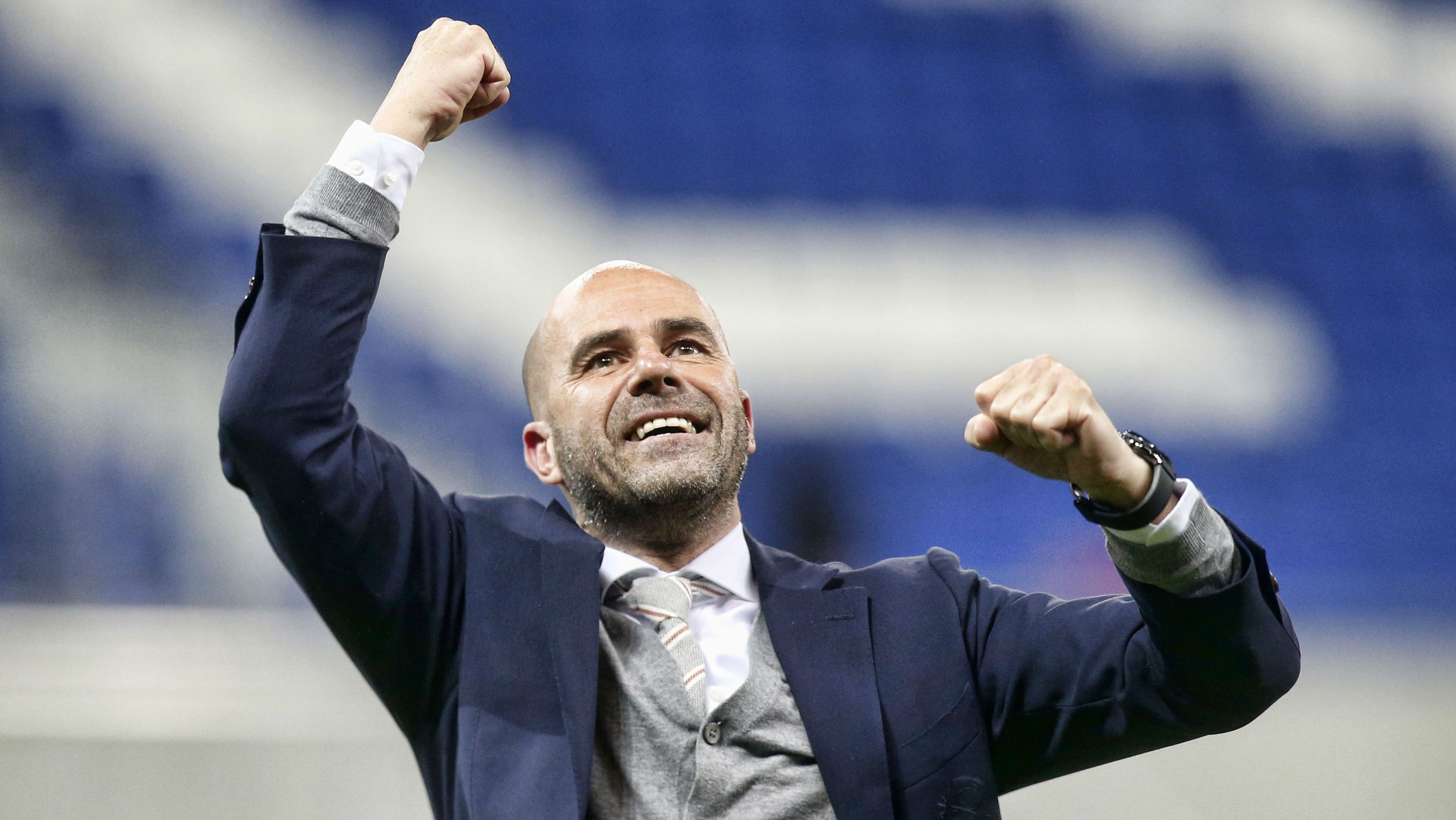 Peter Bosz, Ajax - Lyon, 11052017