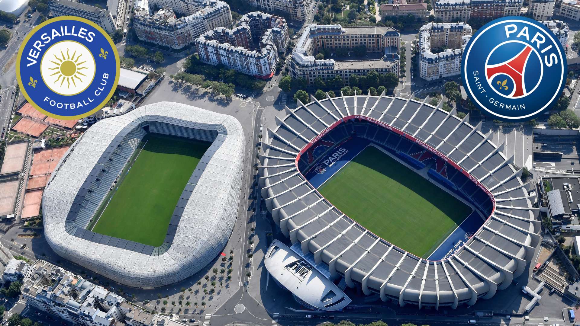 FC Versaille 78 Jean-Bouin PSG Parc des princes