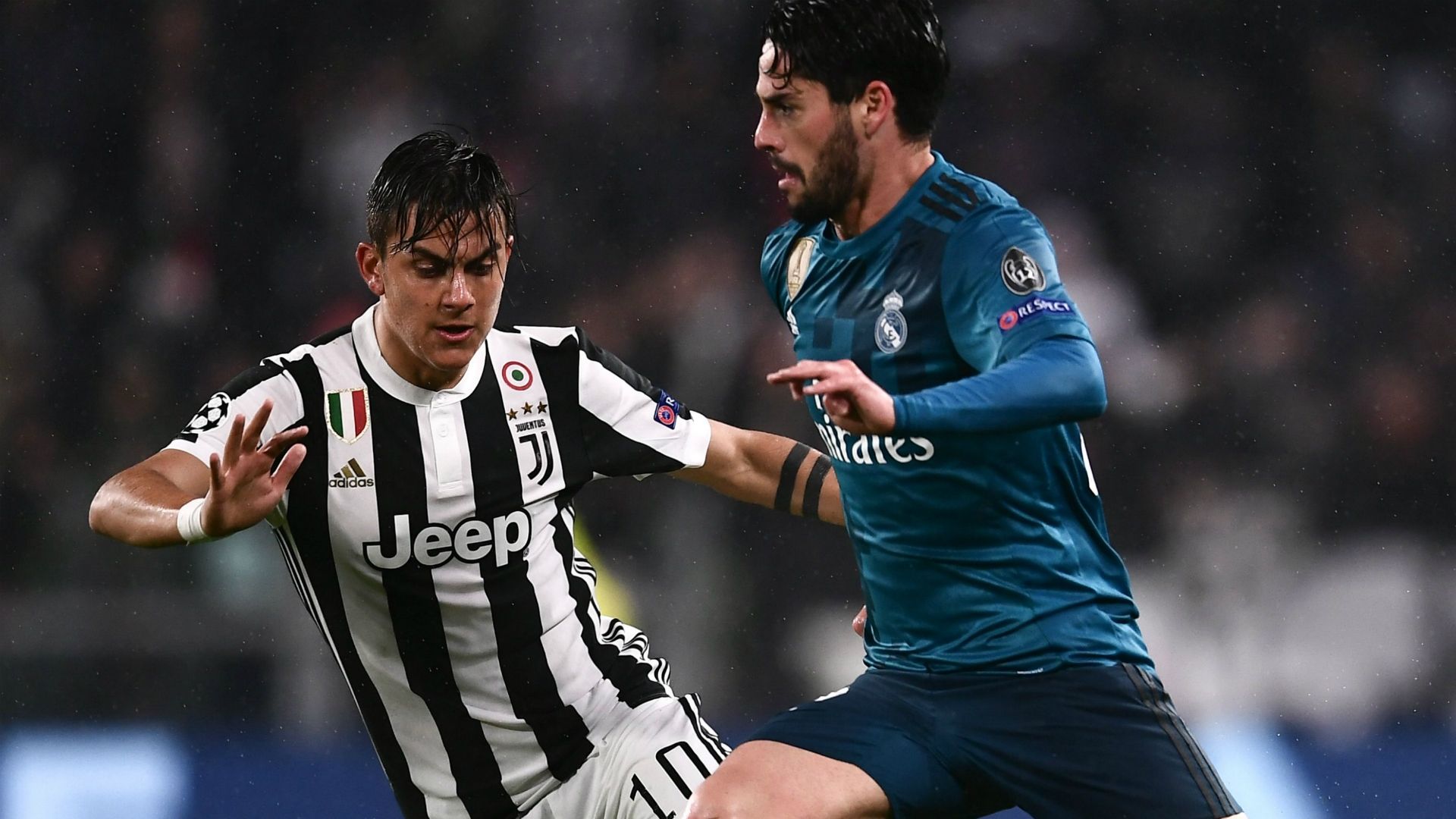 Isco Dybala Juventus Real Madrid Champions League
