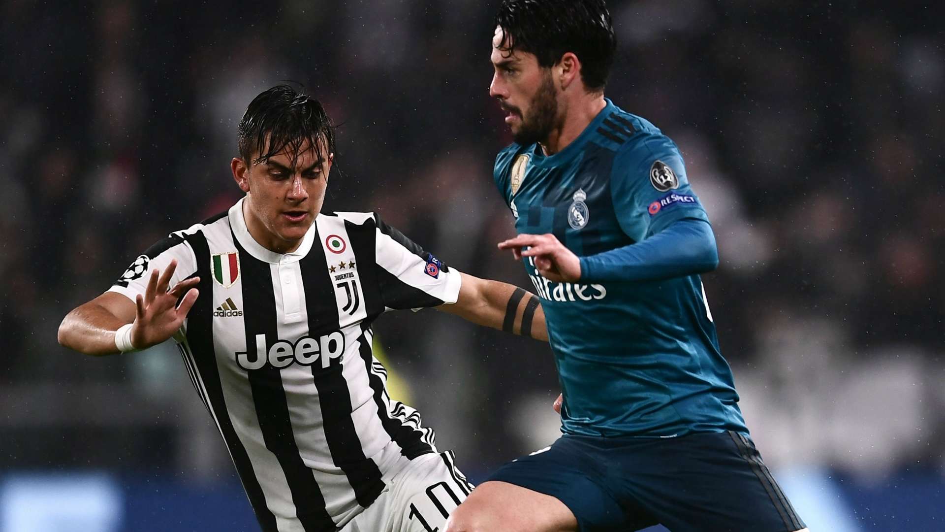 Isco Dybala Juventus Real Madrid Champions League