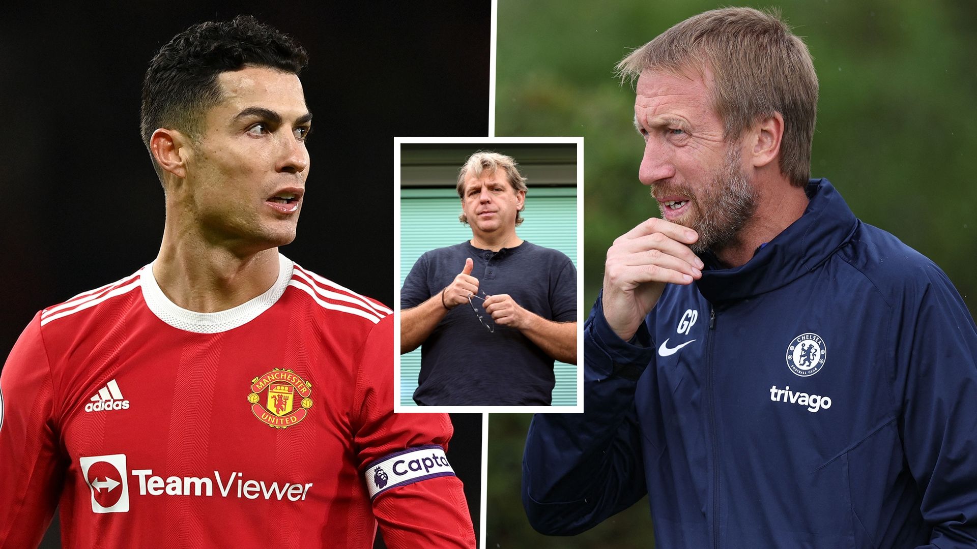 Cristiano Ronaldo Graham Potter Todd Boehly GFX