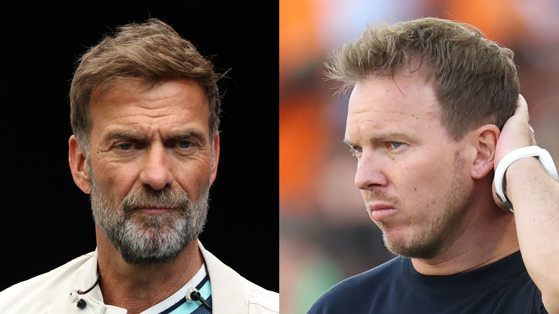 GFX Jurgen Klopp Julian Nagelsmann