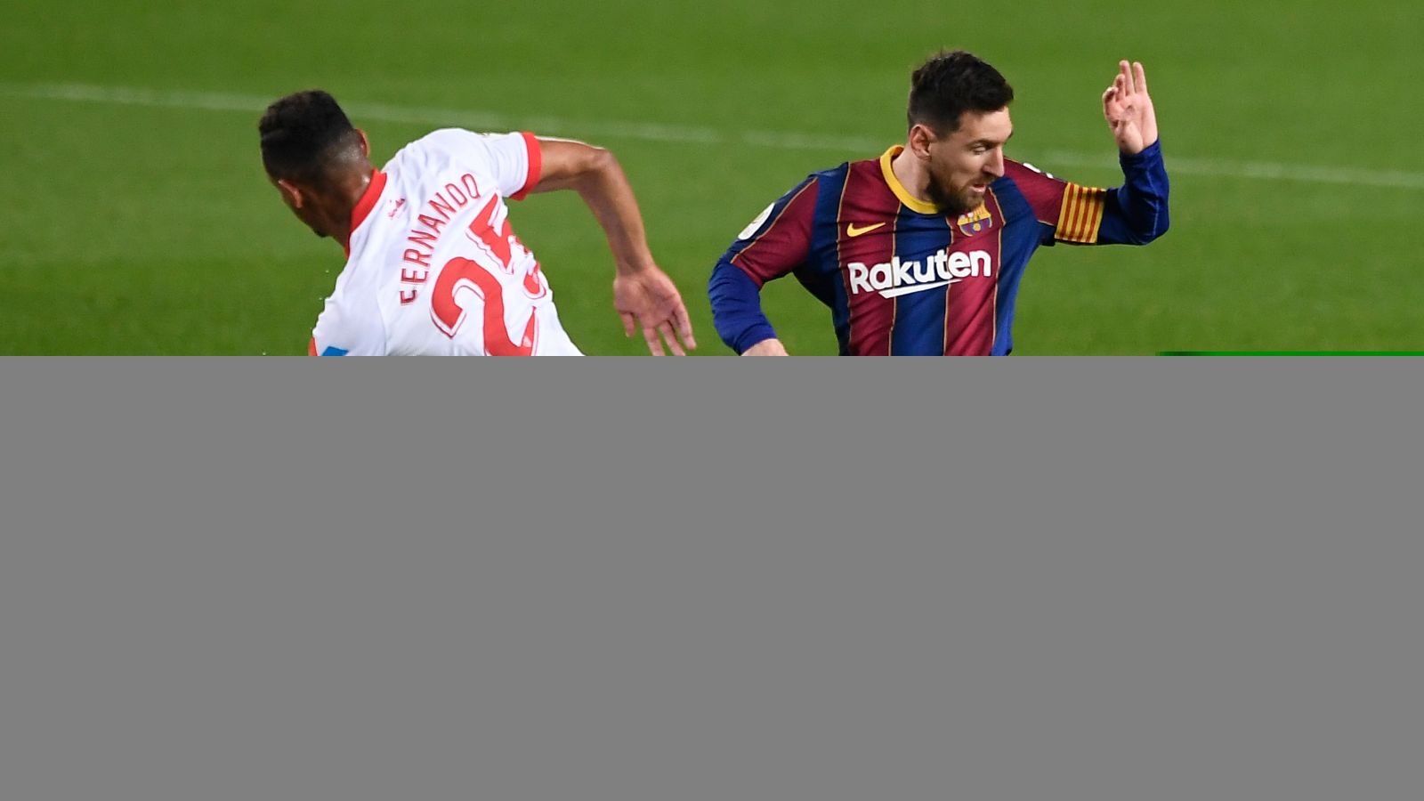 Messi Fernando Barcelona Sevilla Copa del Rey