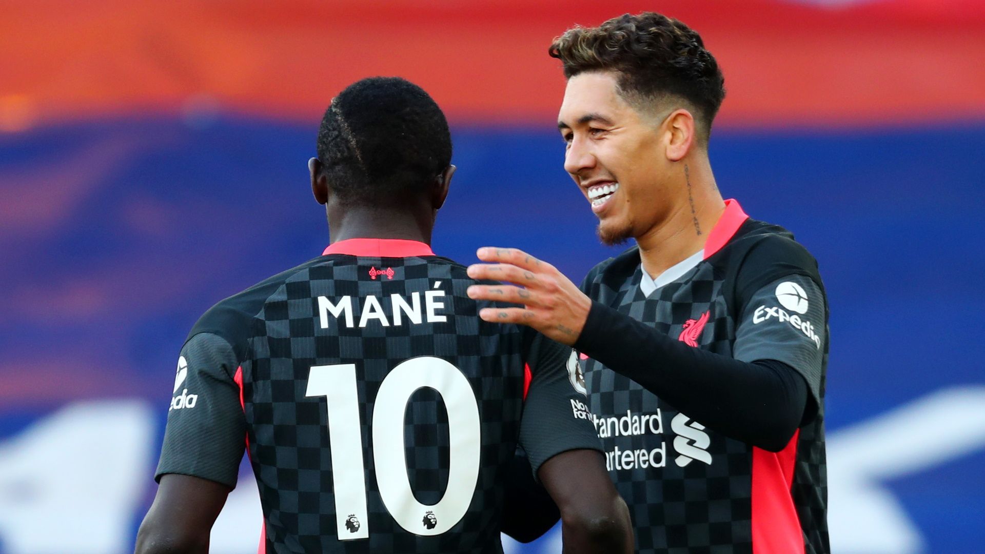 Sadio Mane Roberto Firmino Liverpool 2020-21
