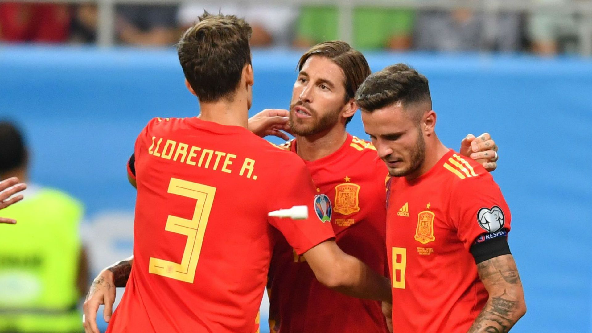 Sergio Ramos Spain Romania