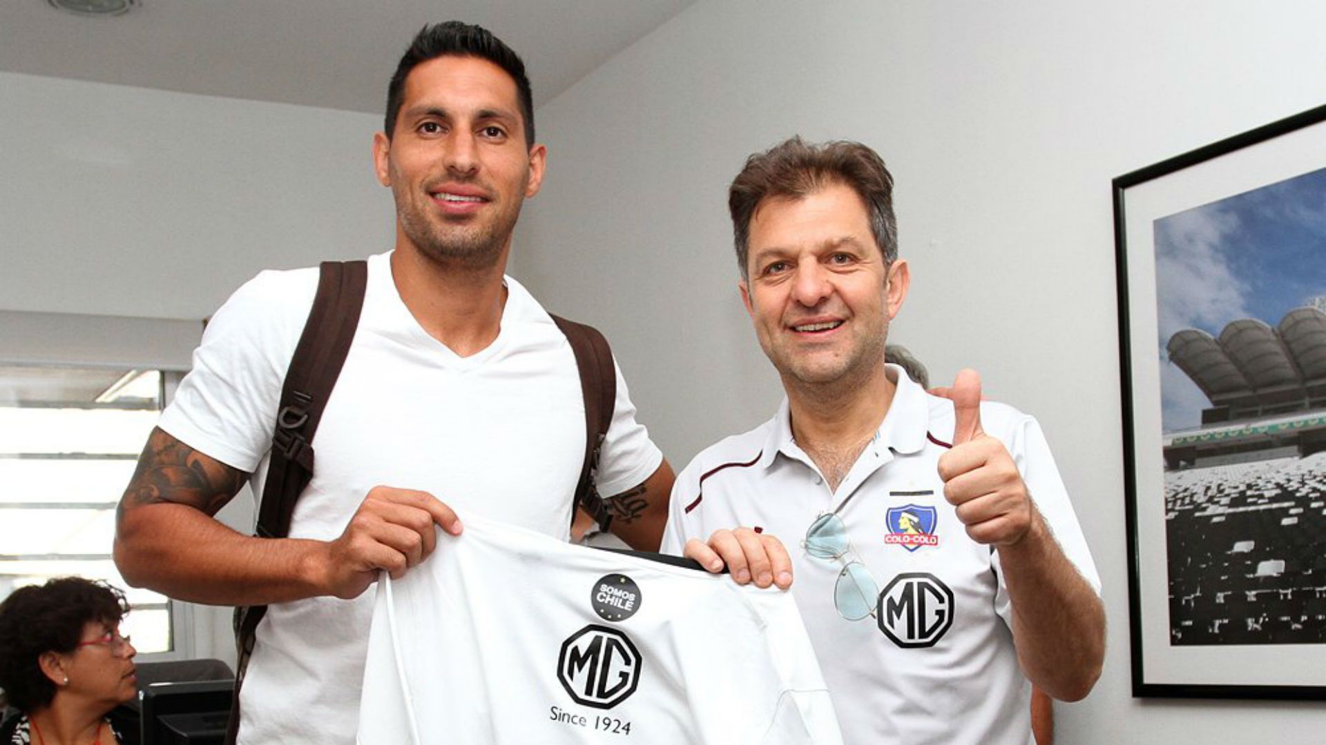 Insaurralde y Aníbal Mosa