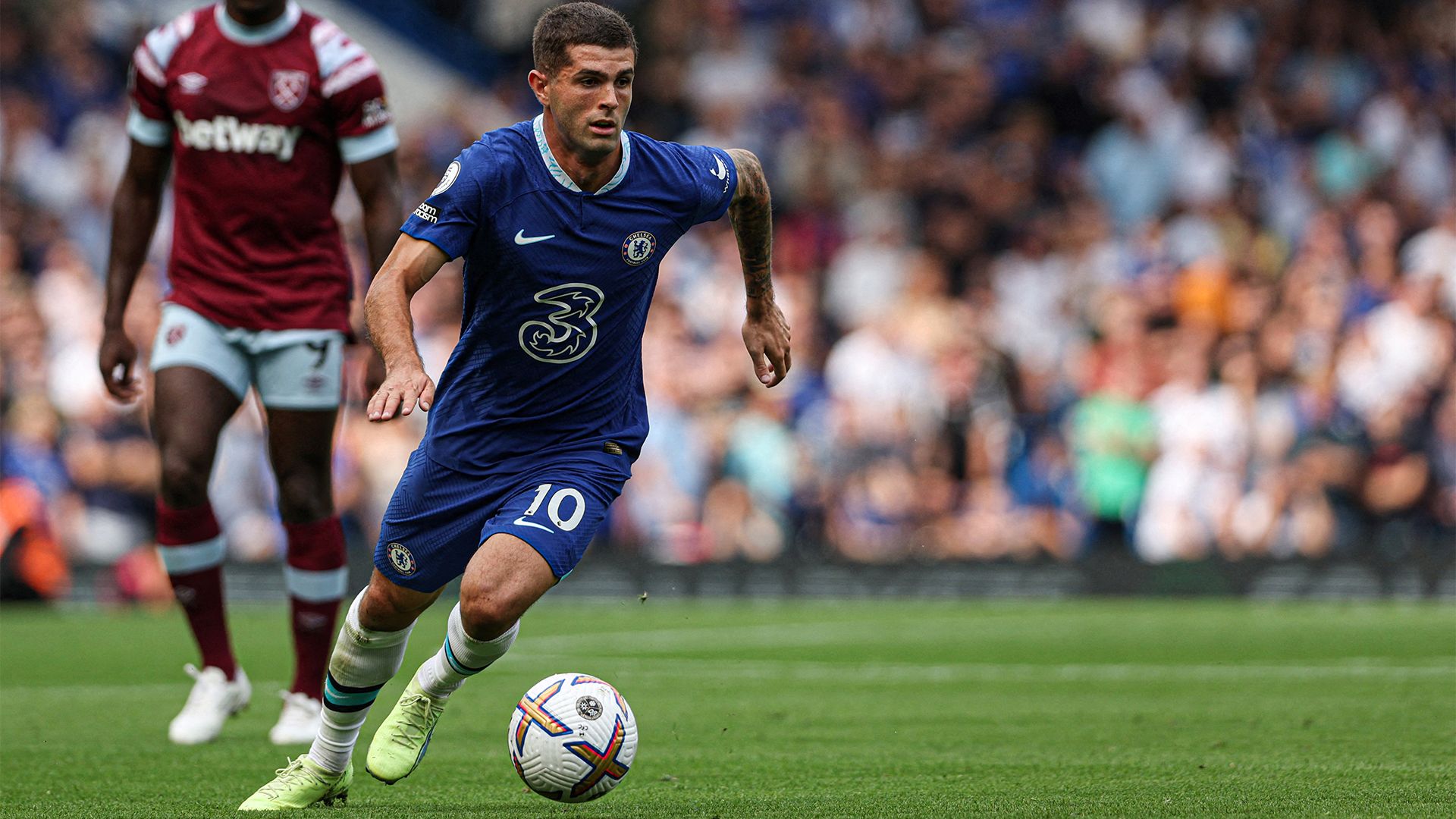 Christian Pulisic Chelsea West Ham 2022-23