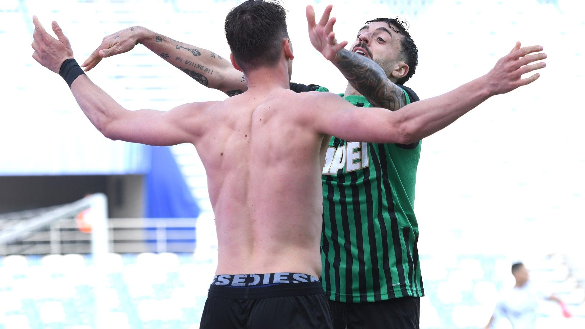 Djuricic Caputo Sassuolo Verona