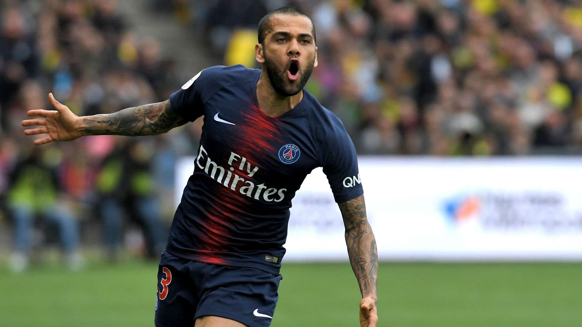 Daniel Alves Nantes PSG Ligue 1 17042019