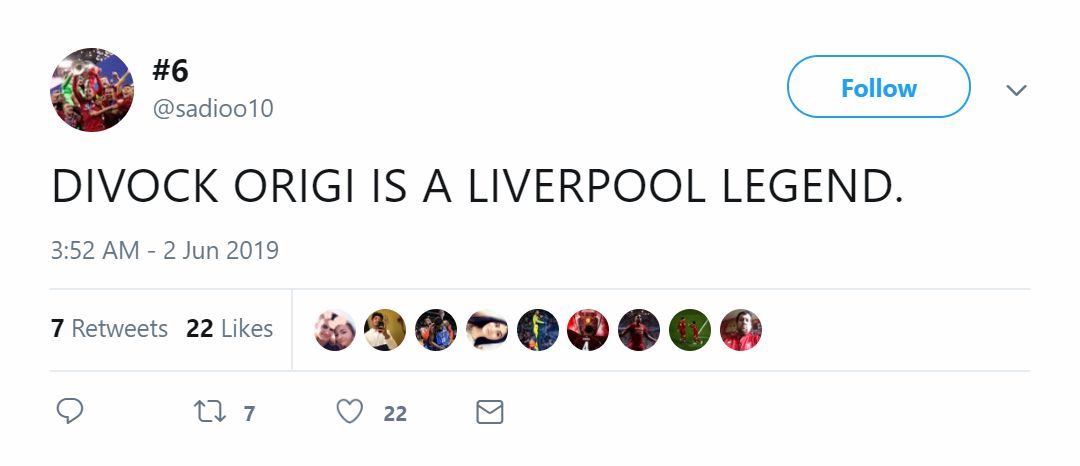 6_ Reaction Divock Origi Liverpool UCL Final