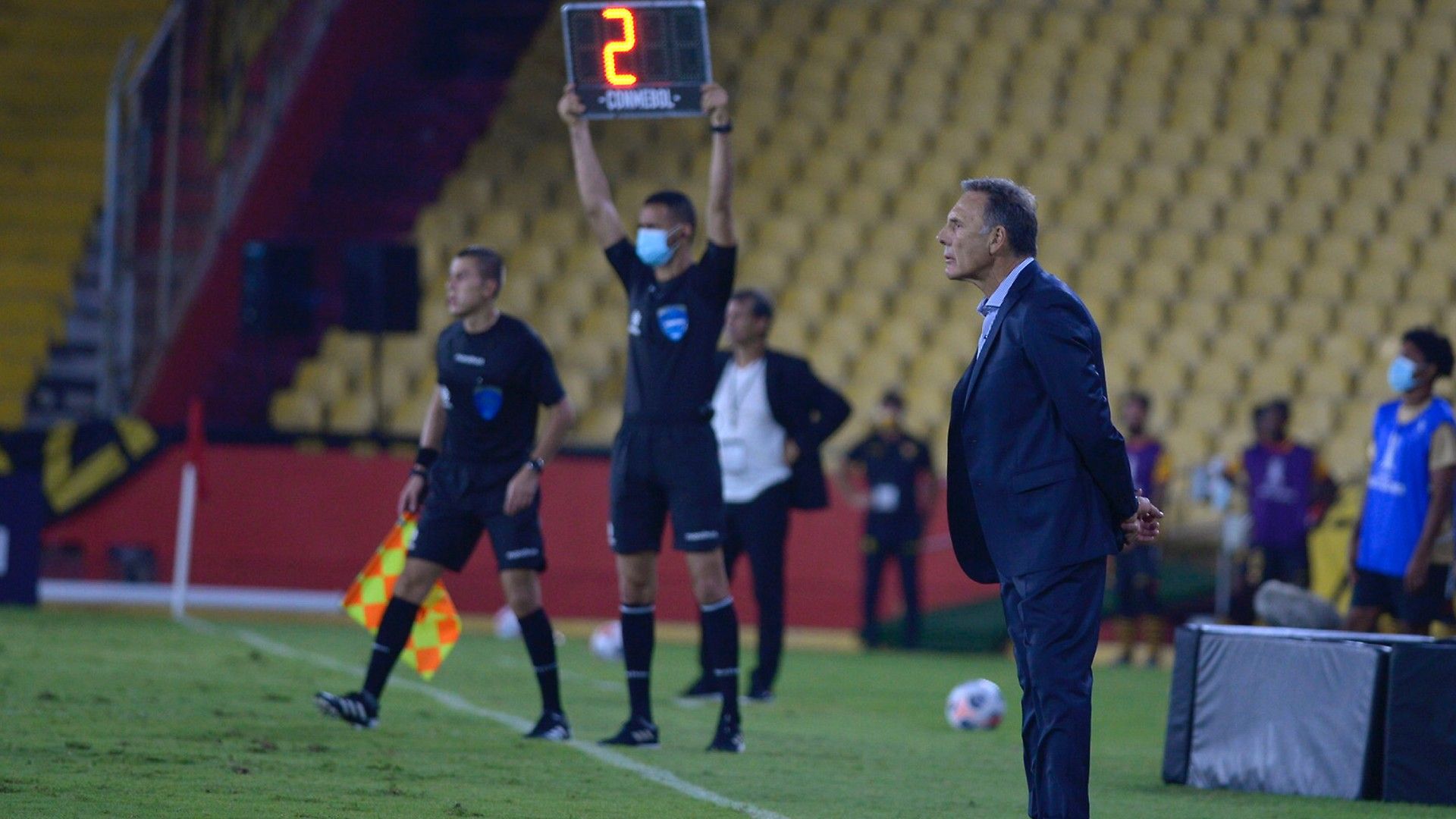 Miguel Russo Barcelona SC Boca Copa Libertadores 04052021