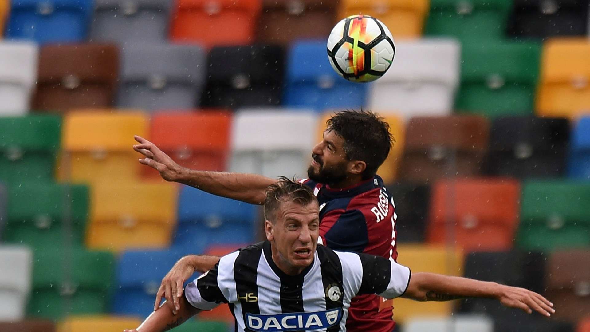 Maxi Lopez Luca Rossettini Udinese Genoa