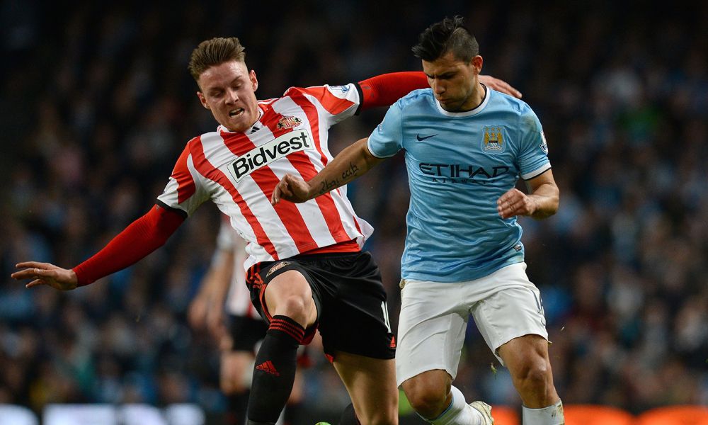 Sergio Agüero Manchester City Sunderland EPL 04162014