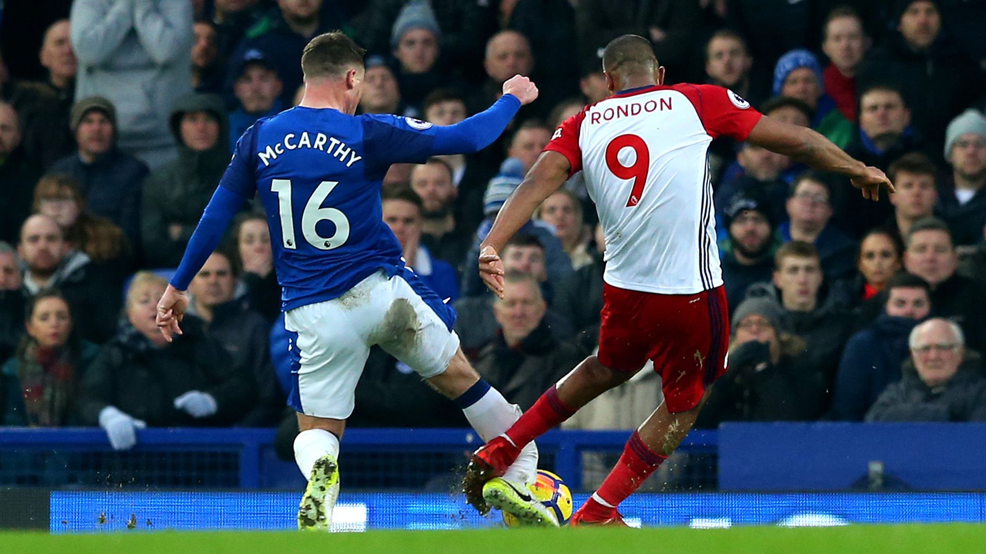 James McCarthy Salomon Randon Everton West Brom