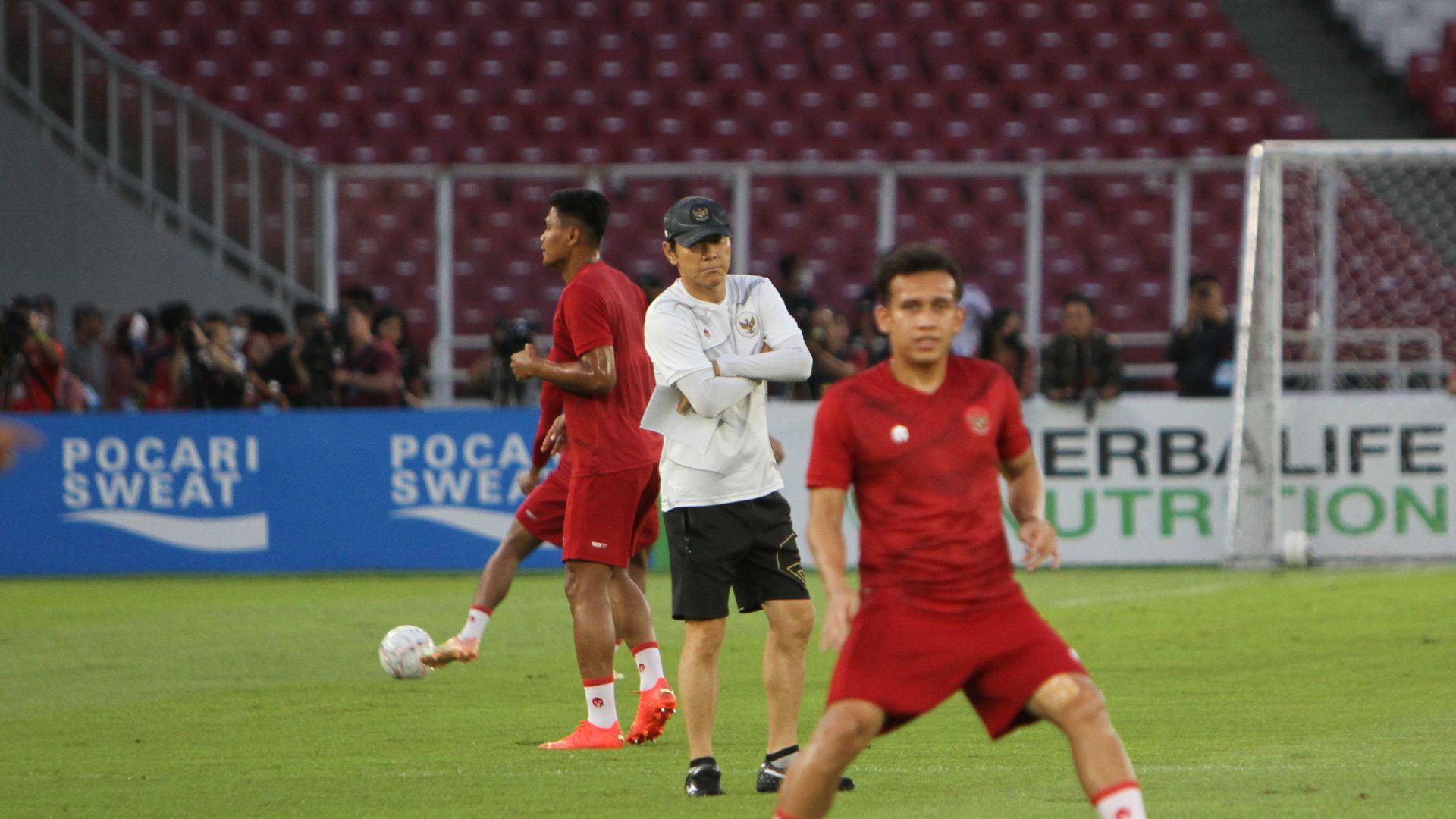 Shin Tae-yong - Latihan Timnas Indonesia AFF Cup 2022