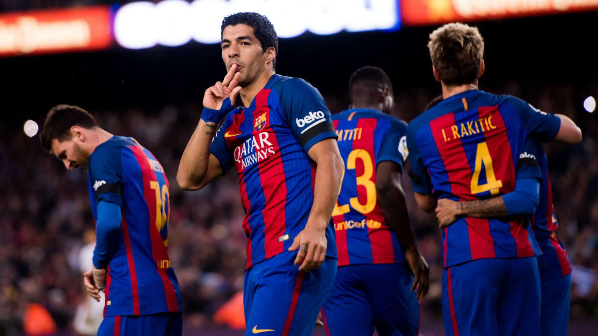 LUIS SUAREZ BARCELONA SEVILLA LALIGA 04052017