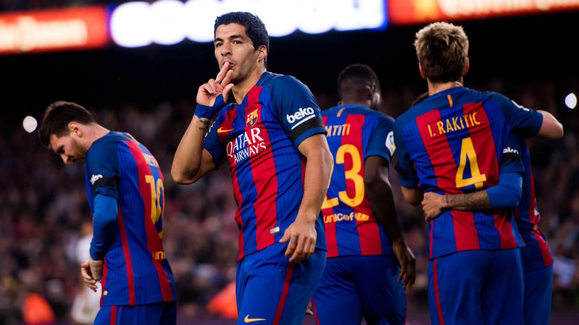 LUIS SUAREZ BARCELONA SEVILLA LALIGA 04052017