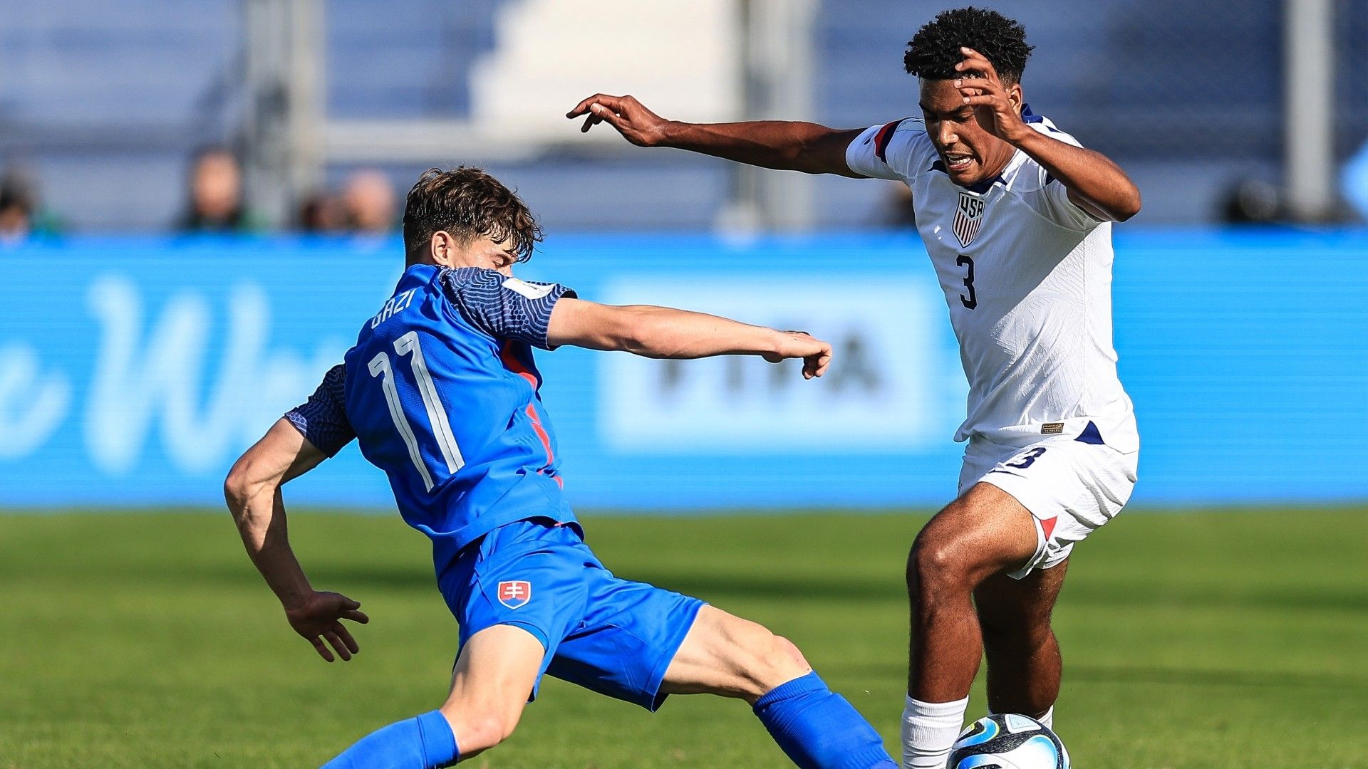 Caleb Wiley USYNT U20 World Cup vs Slovakia