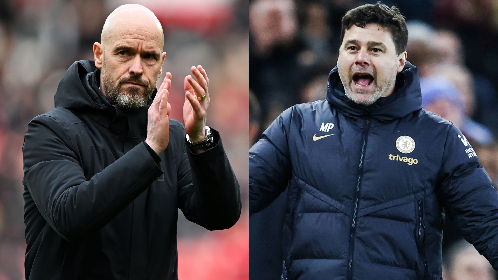 Erik ten Hag Mauricio Pochettino 2023-24