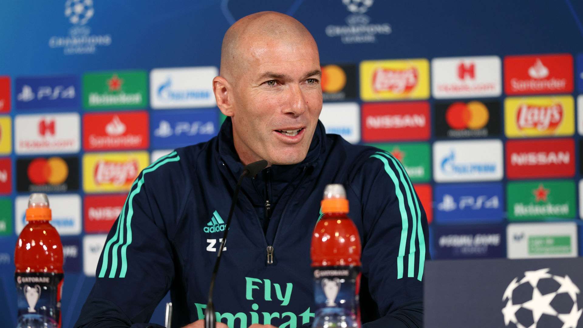 Zinedine Zidane Real Madrid Champions League