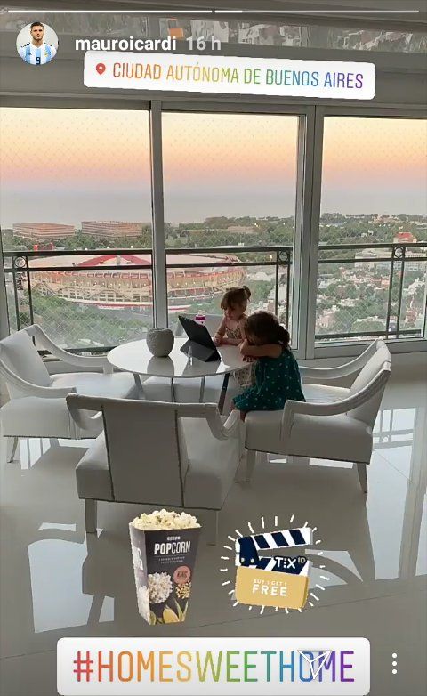 Mauro Icardi estadio monumental River Plate 2019