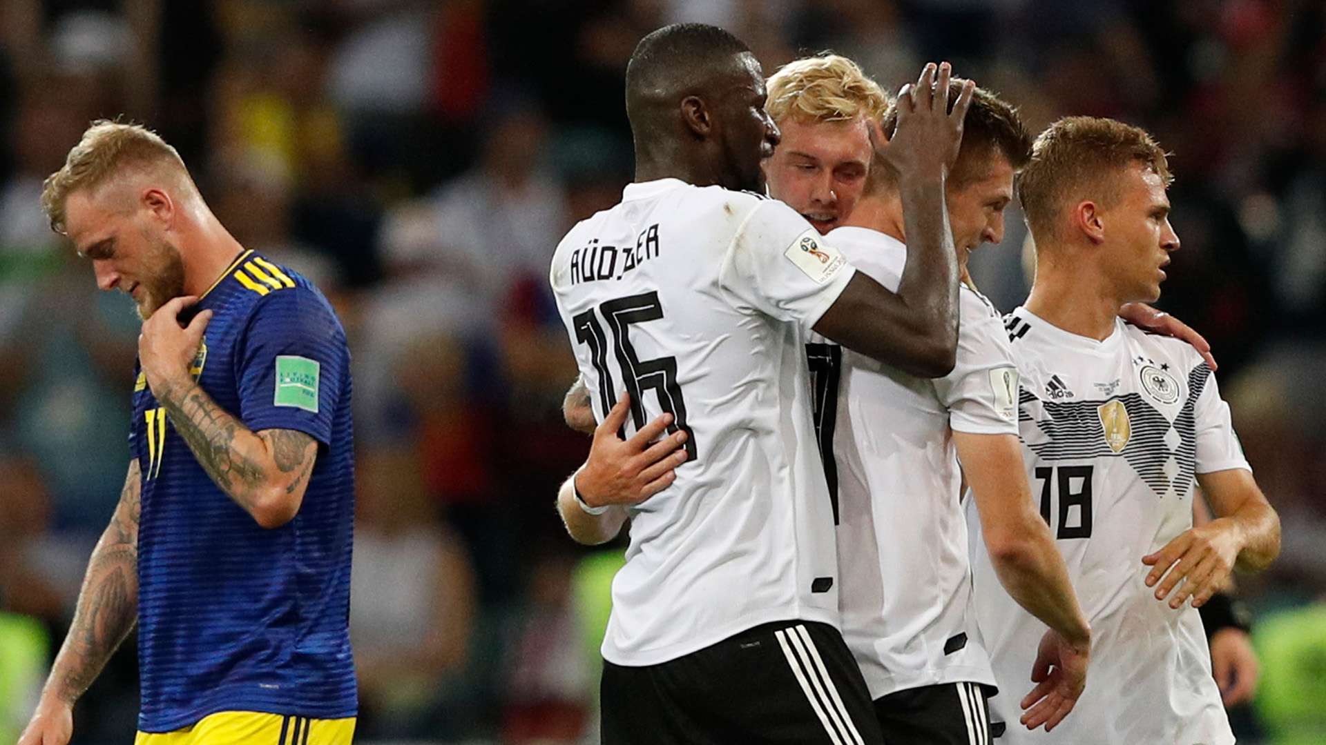 Toni Kroos Germany Sweden World Cup