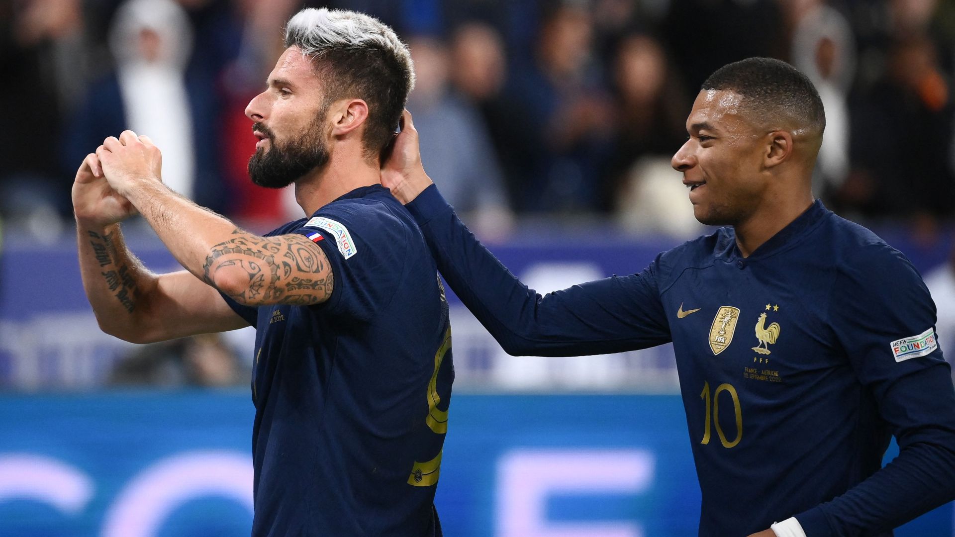 Olivier Giroud France Austria Nations League 22092022