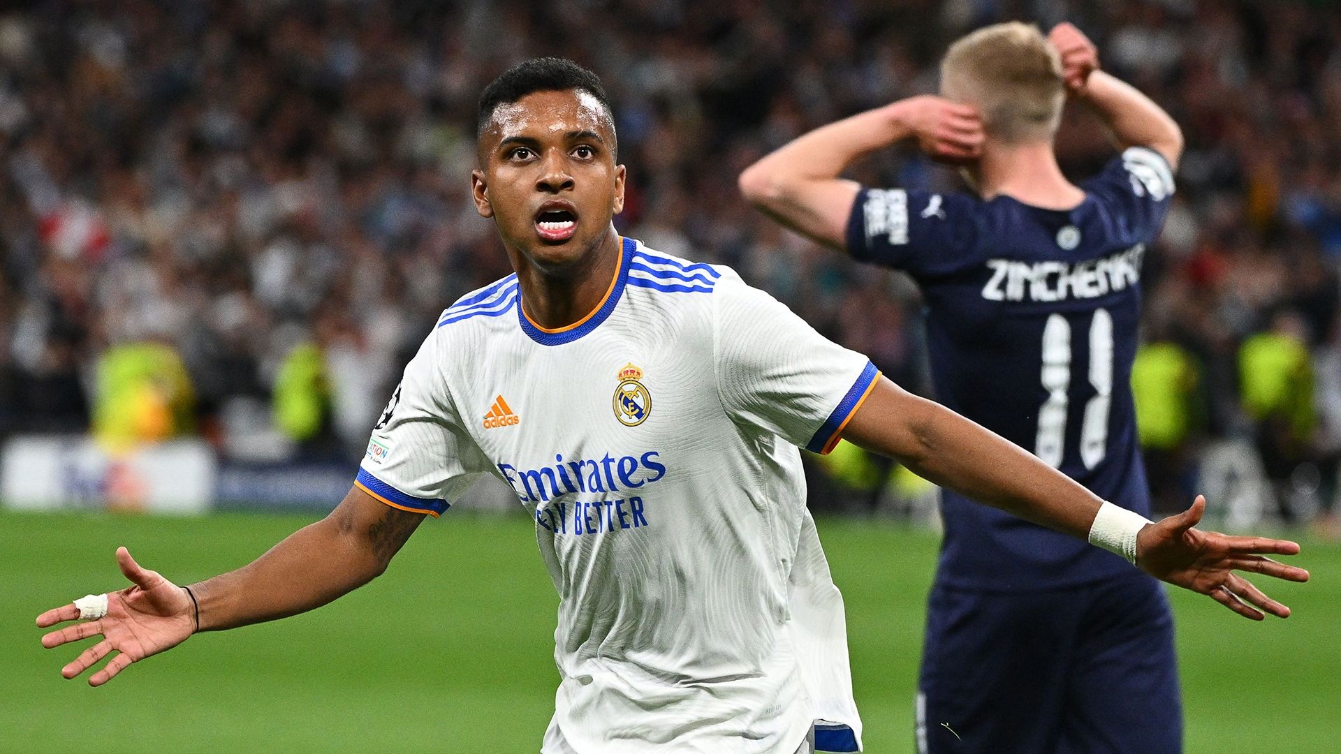Rodrygo Real Madrid Manchester City Champions League 2021-22 